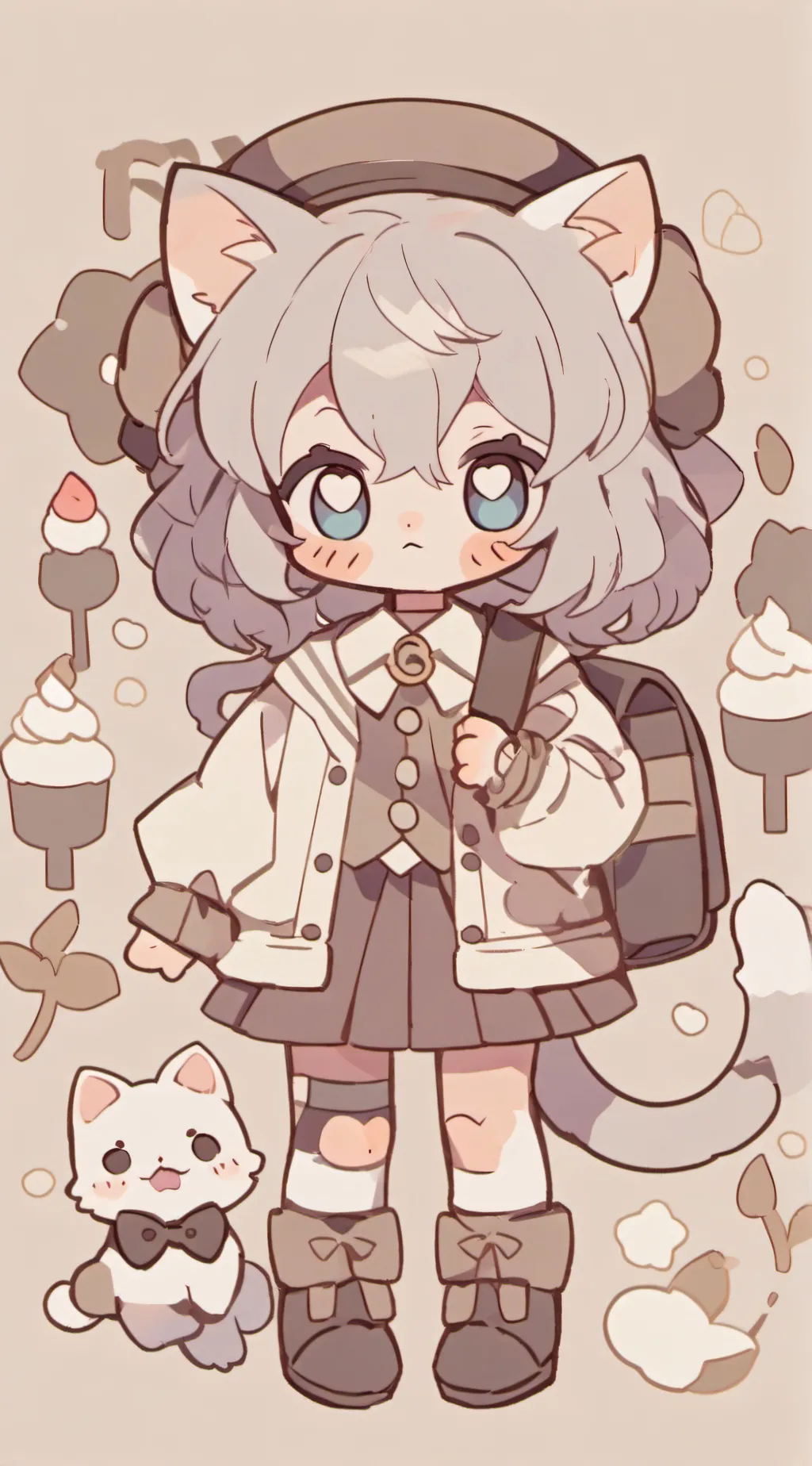 ai character: ☆彡𝑣𝑎𝑙𝑒𝑟𝑦ミ☆ background