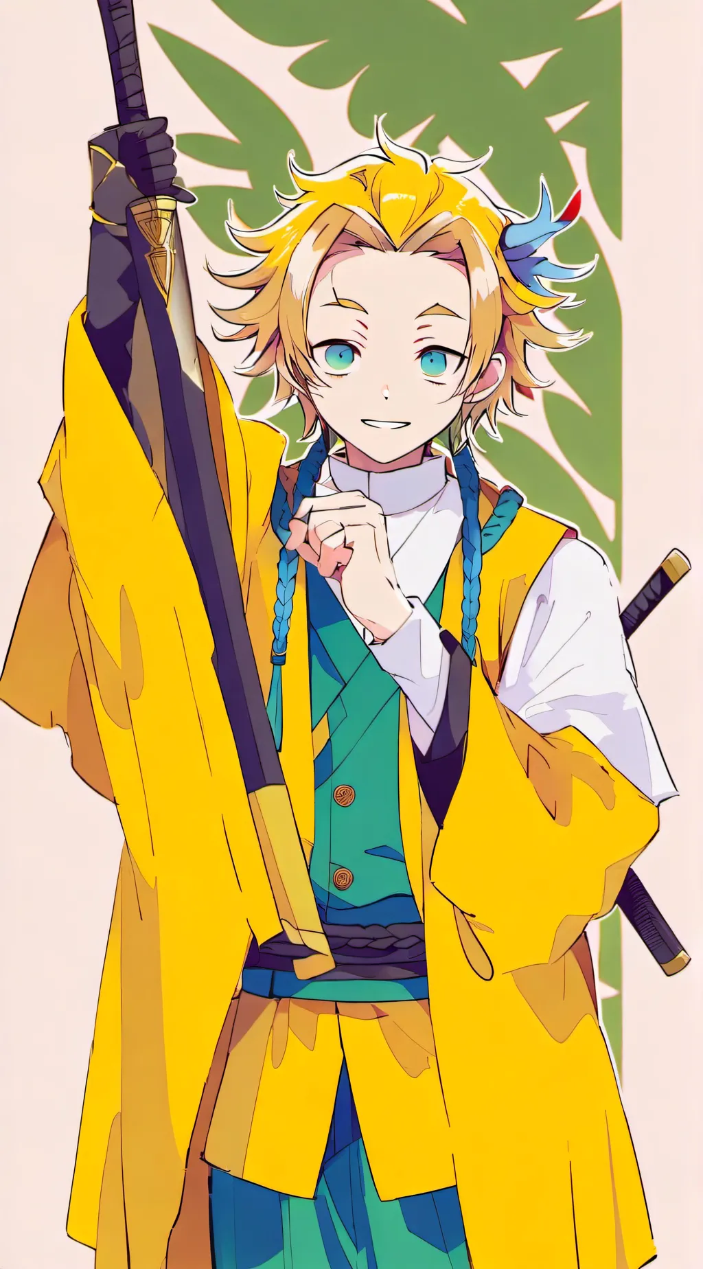 ai character: Zen <3 background