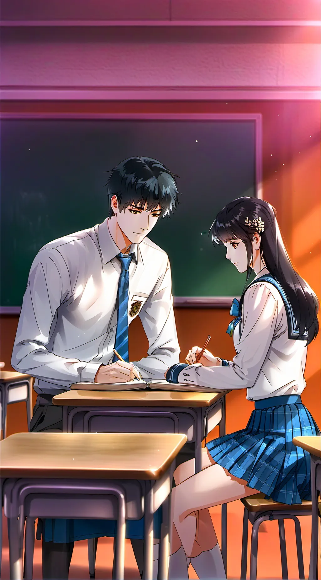 ai character: Liam background