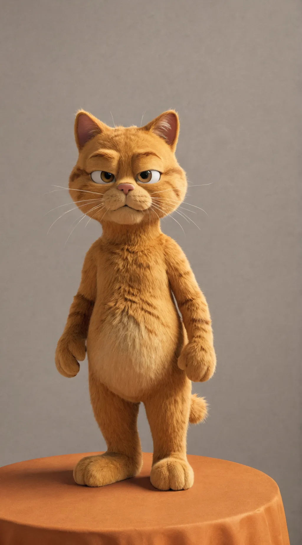 ai character: Garfield background
