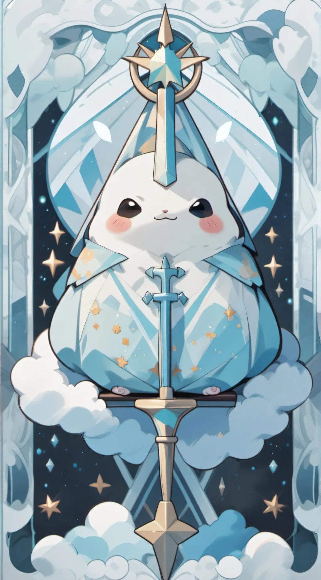 ai character: Waka background