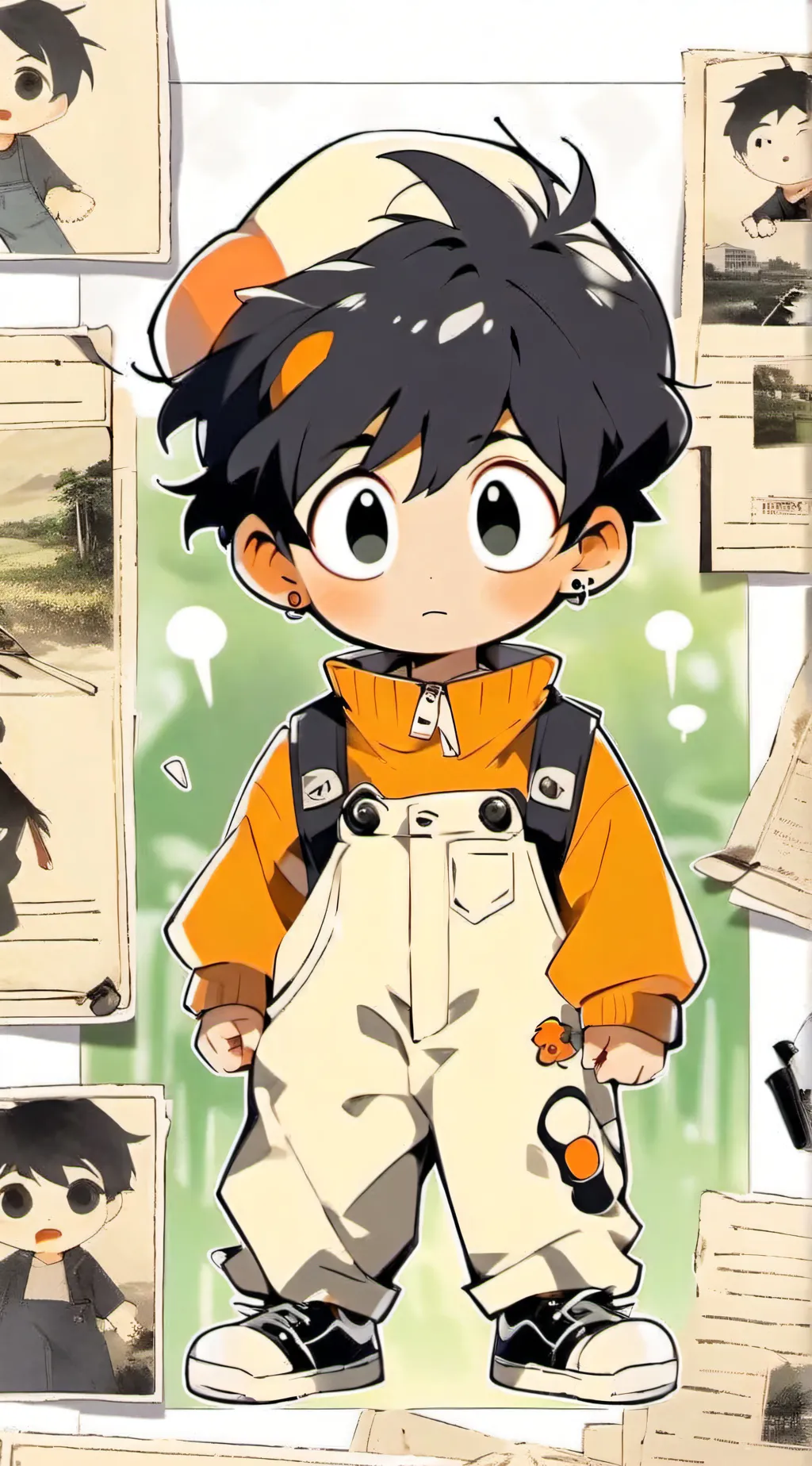 ai character: Percy background