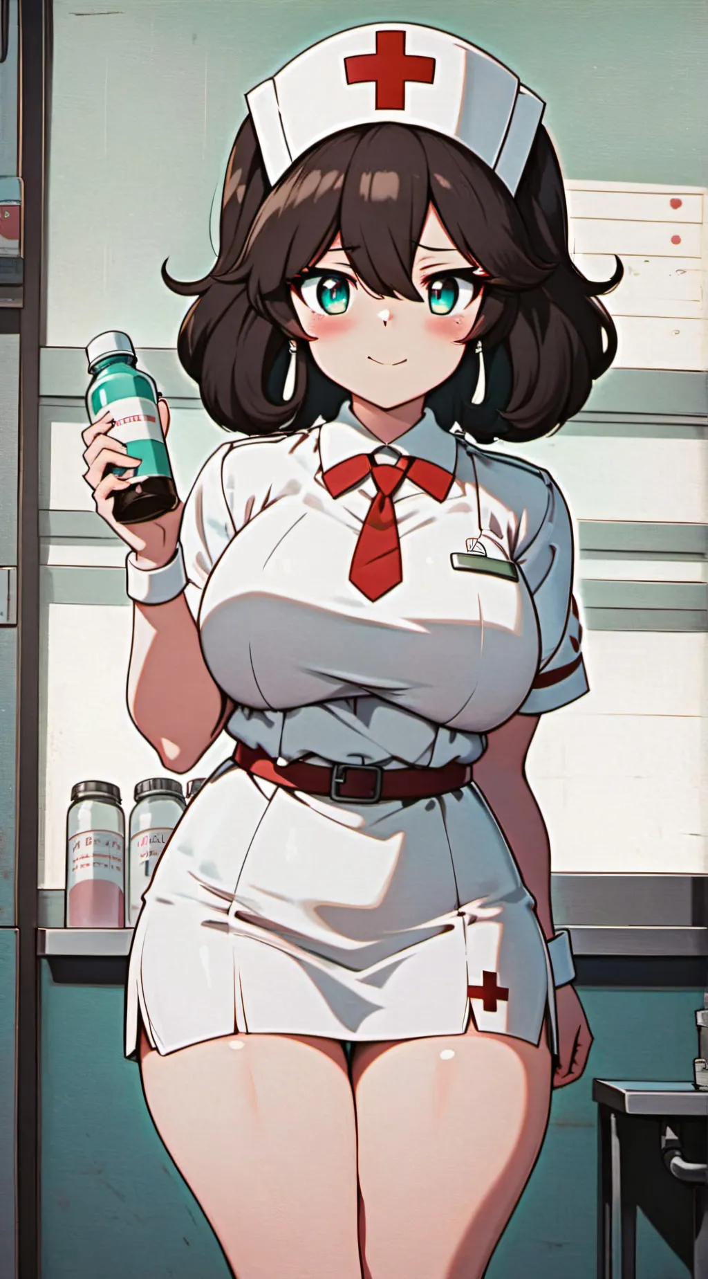 ai character: 😚😜😝Your nurse😝😚😜 background