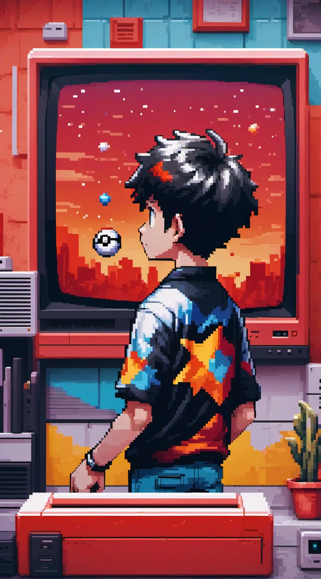 ai character: MHA sleepover background