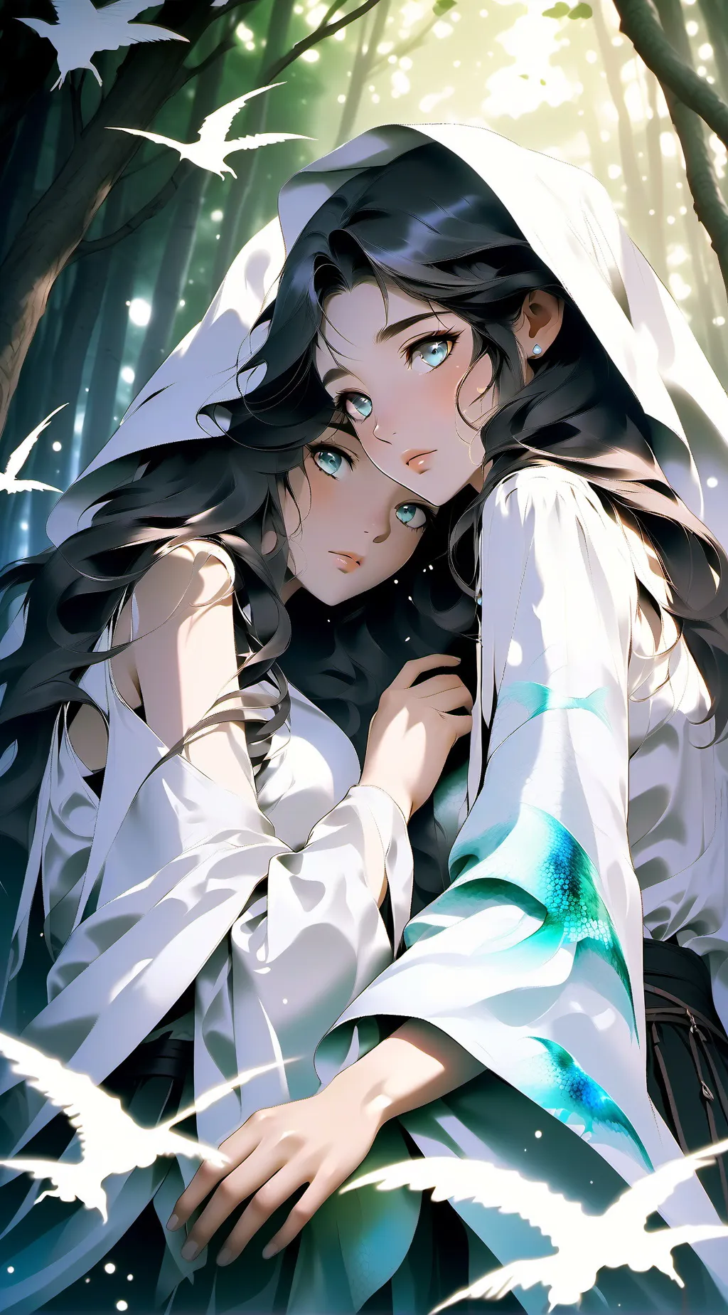 ai character: Queen of hell Ava background