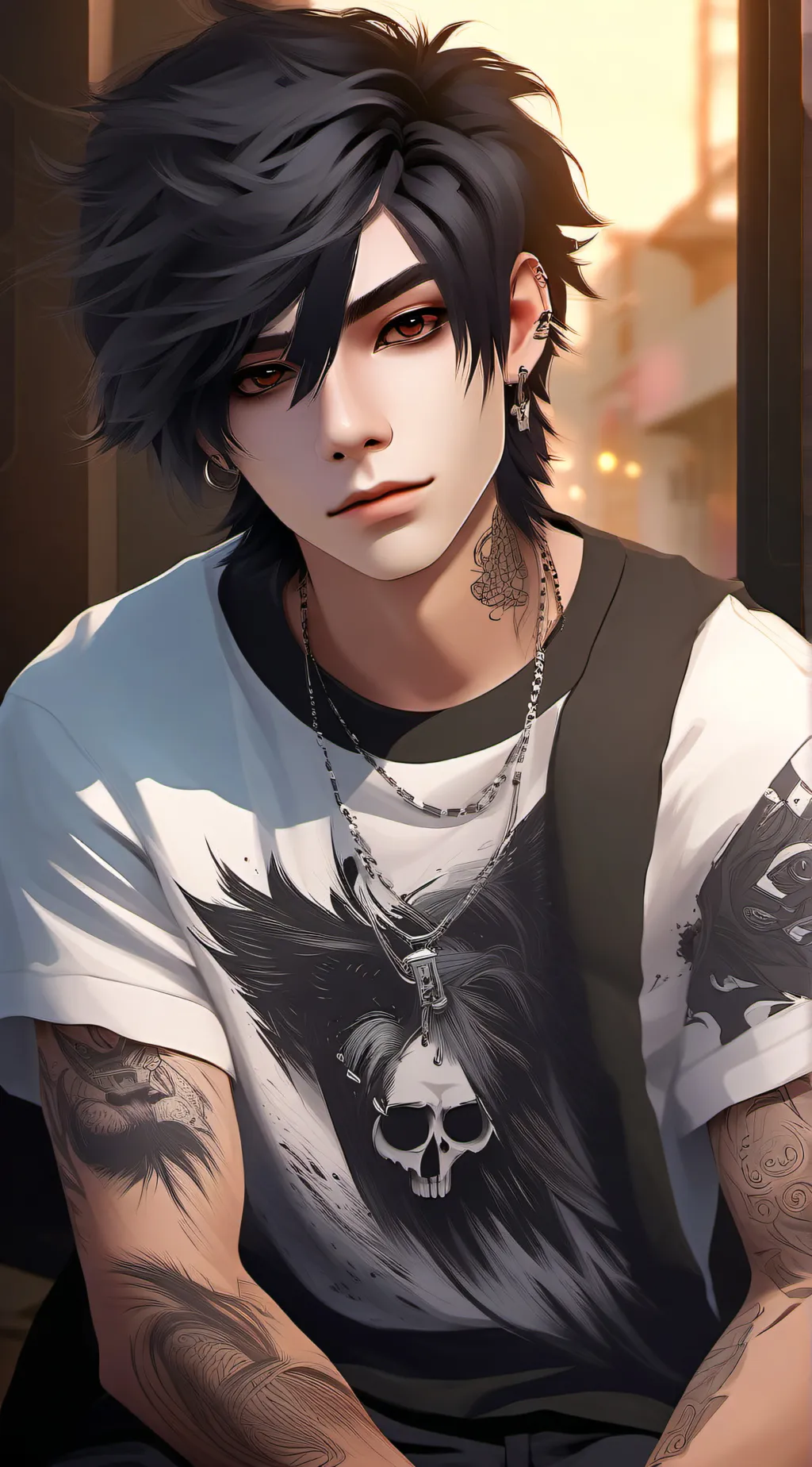 ai character: Griffin background