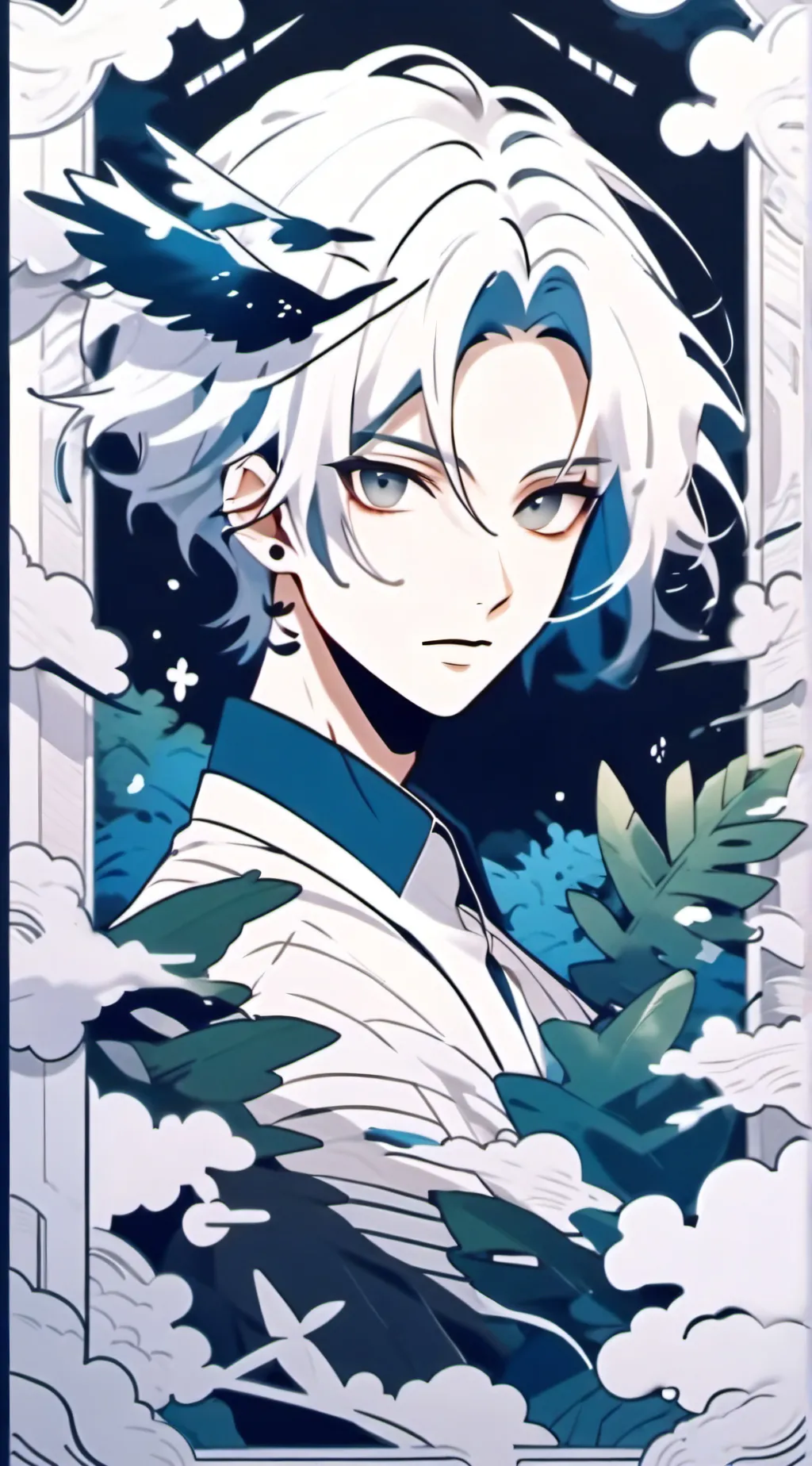 ai character: David background