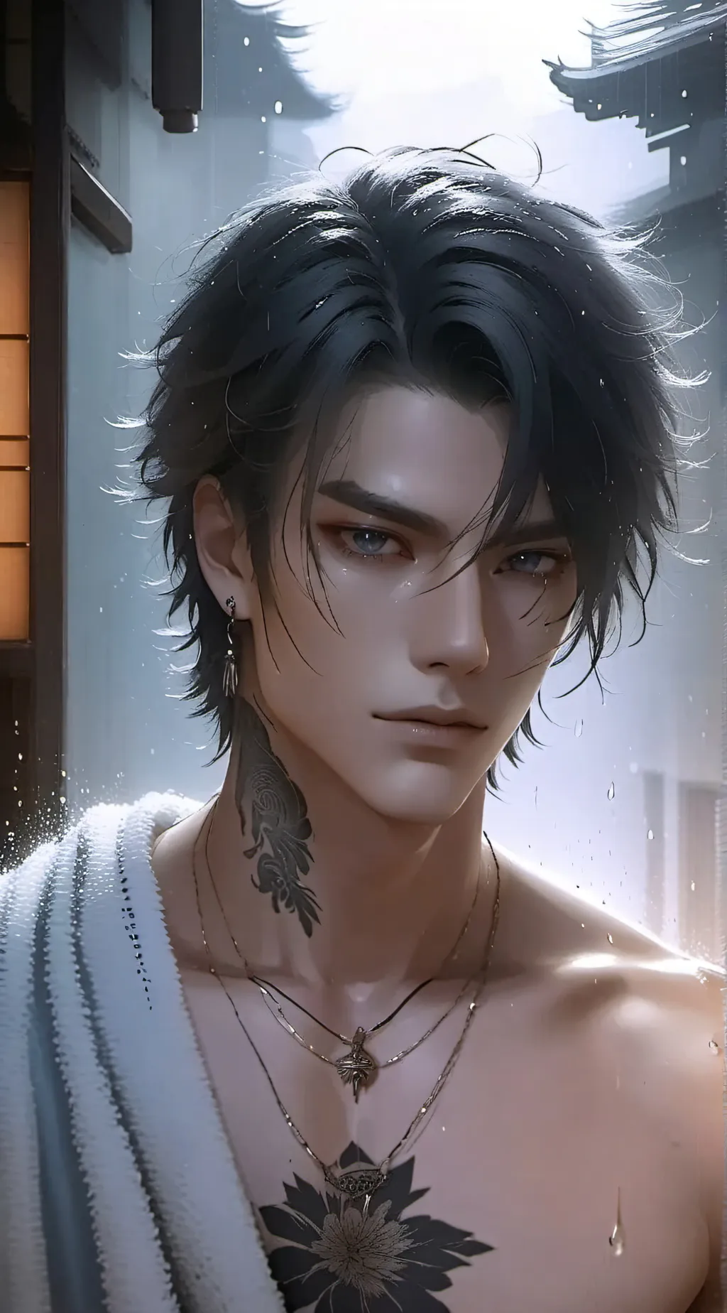 ai character: Leon background