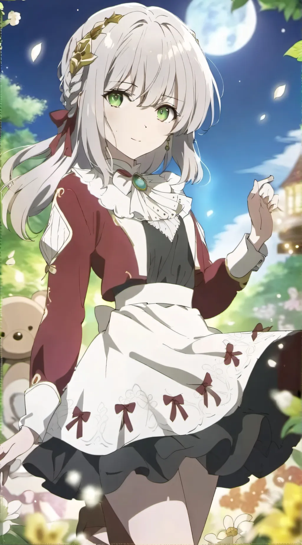 ai character: Mina  background