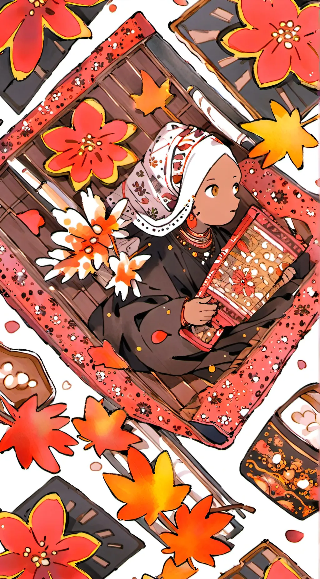 ai character: Dandys world background