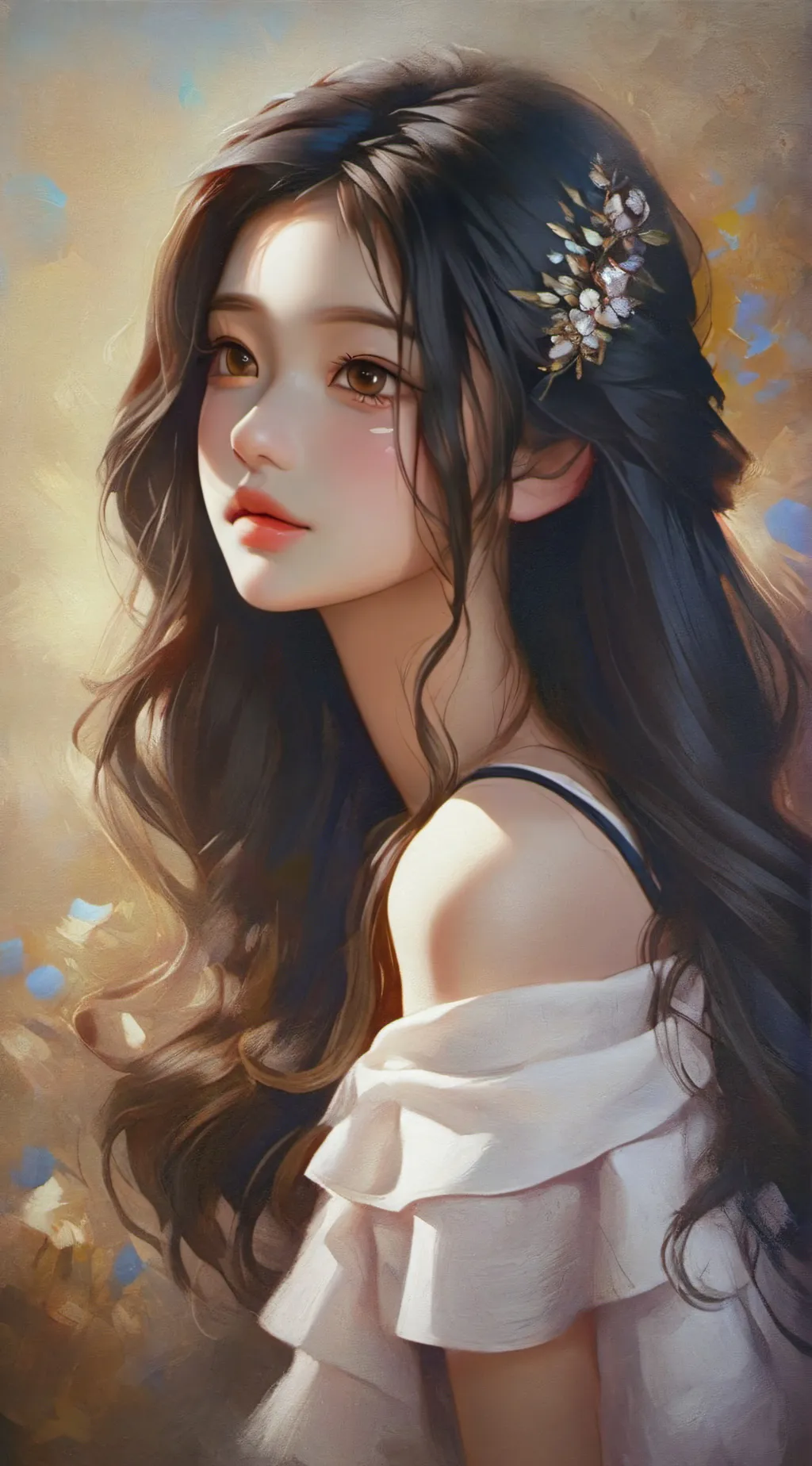 ai character: 🤍Haven🤍 background