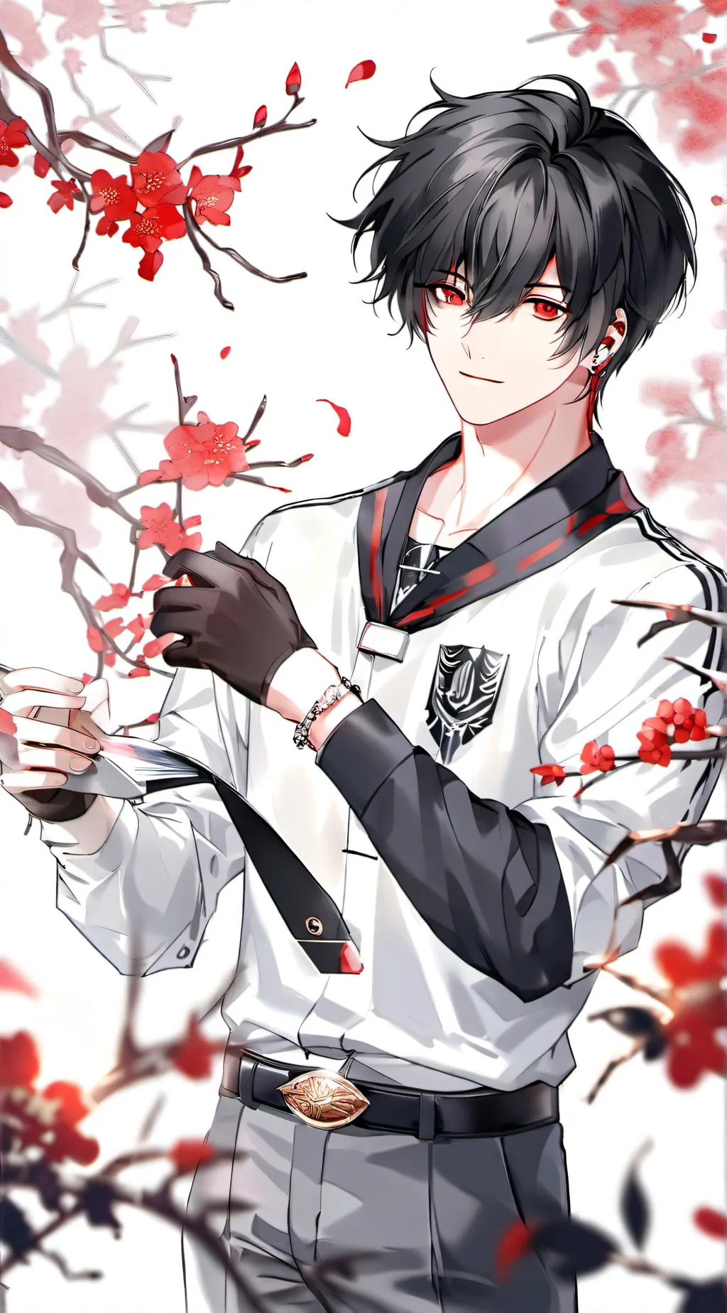 ai character: Antoine  background