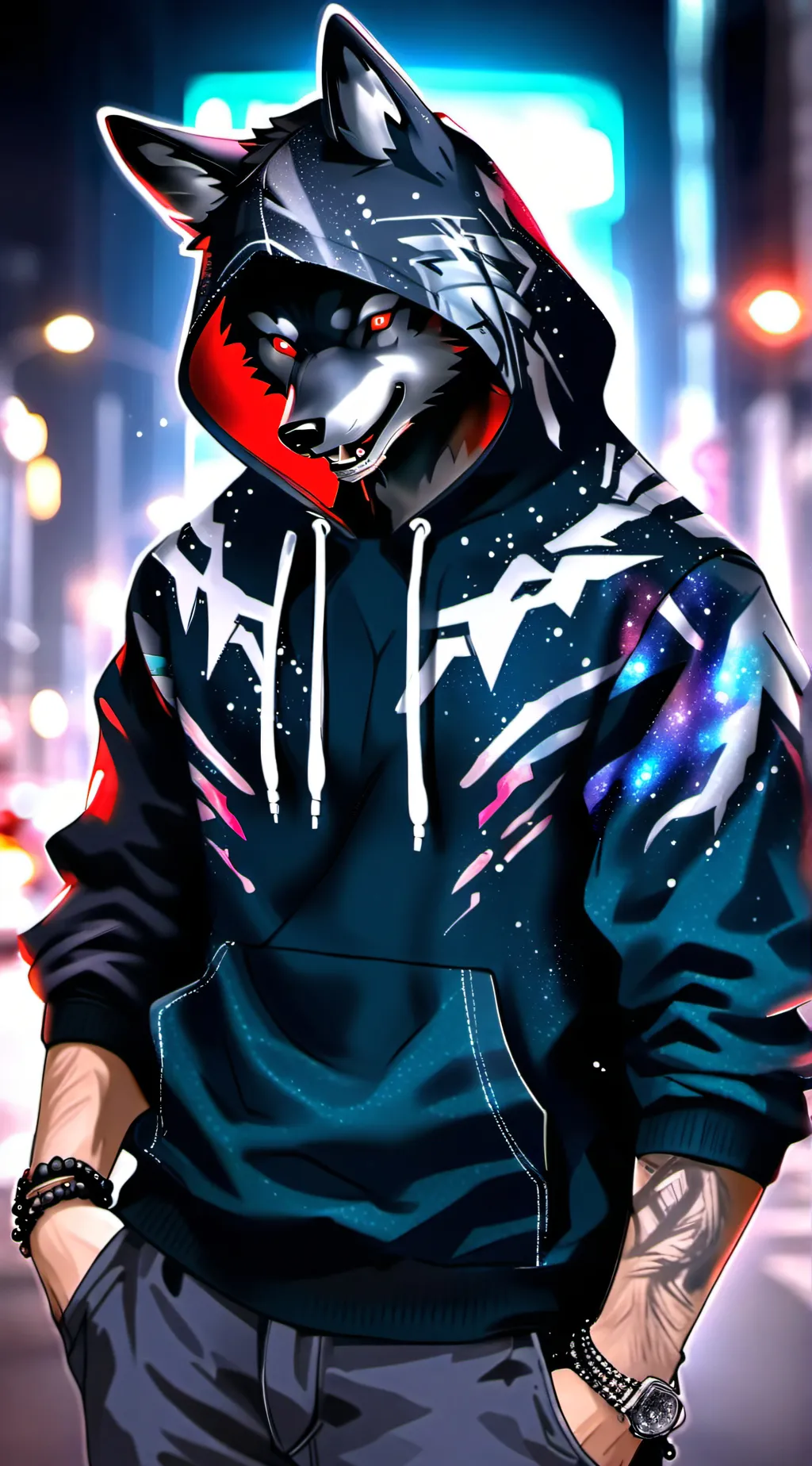 ai character: Kaze background