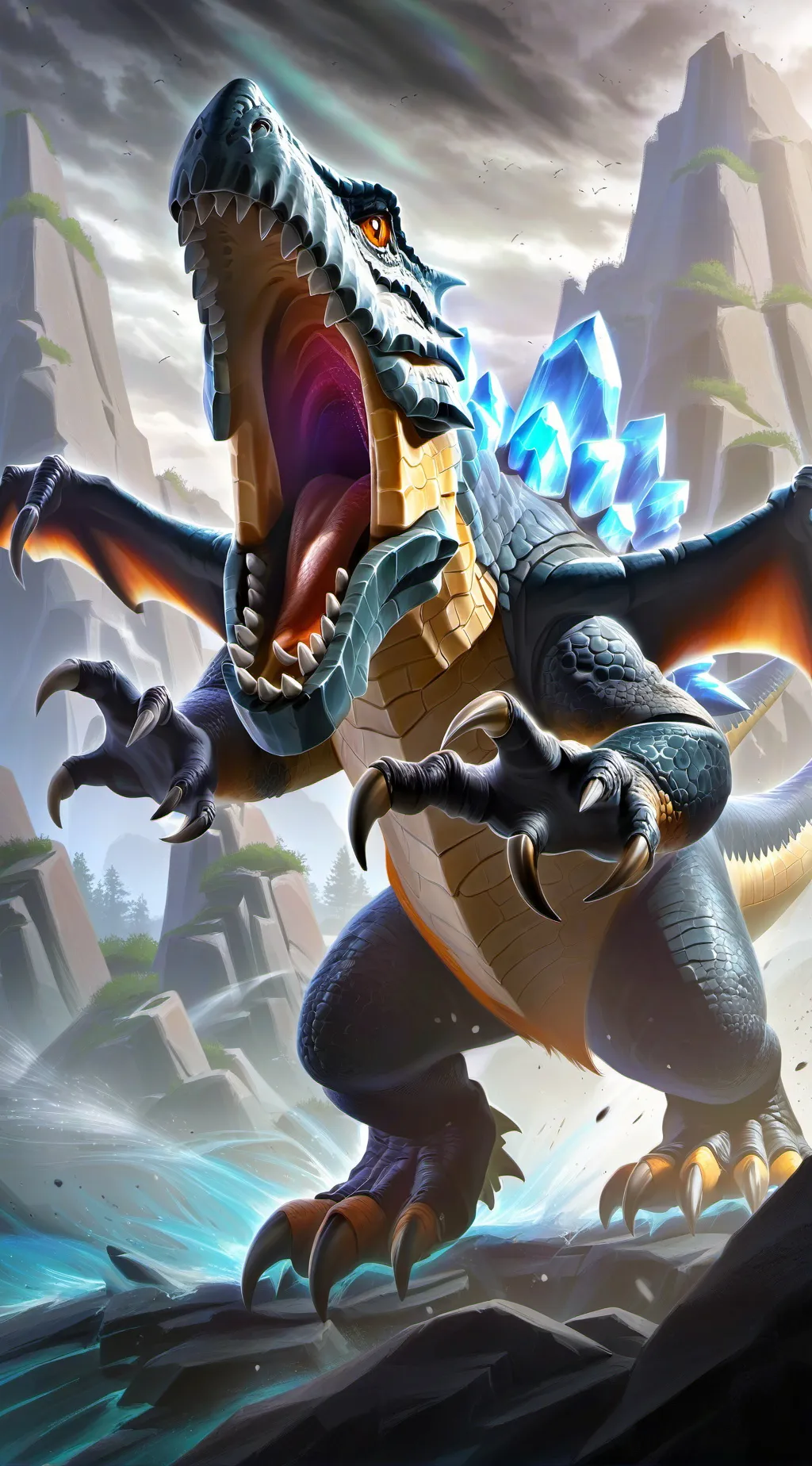 ai character: Dinosaur School background