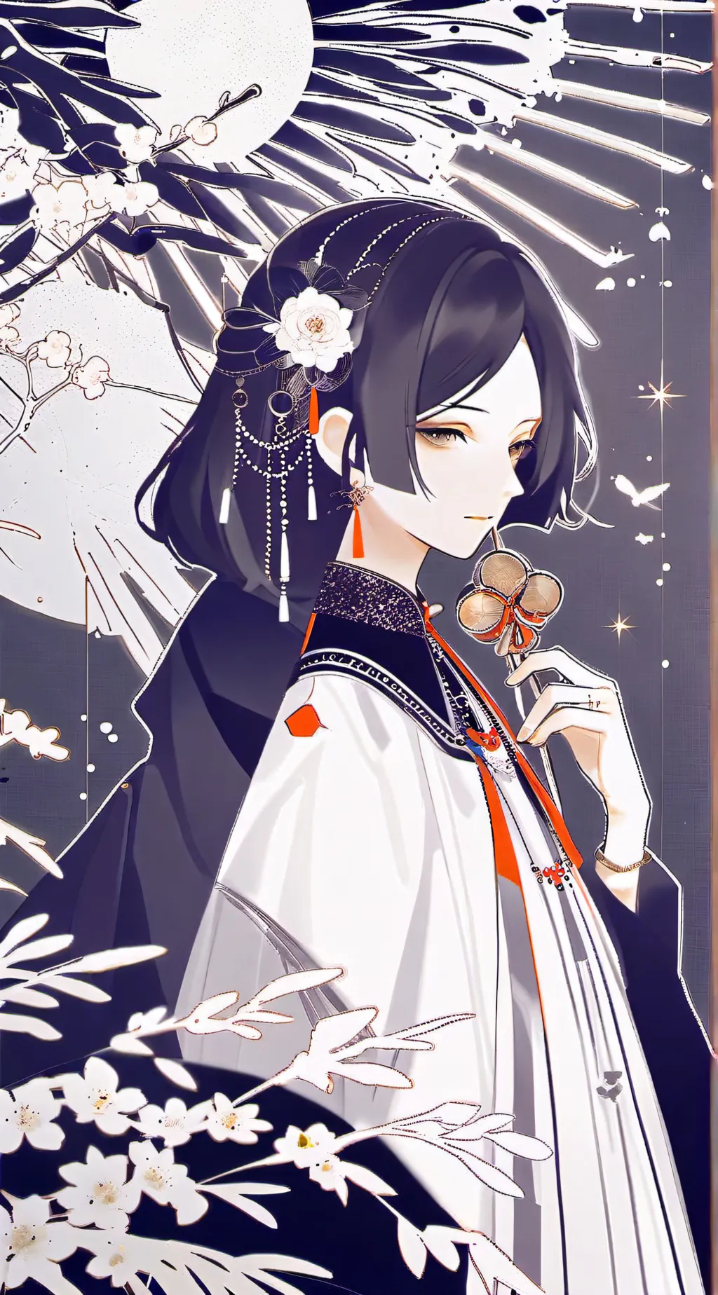 ai character: Luna  background