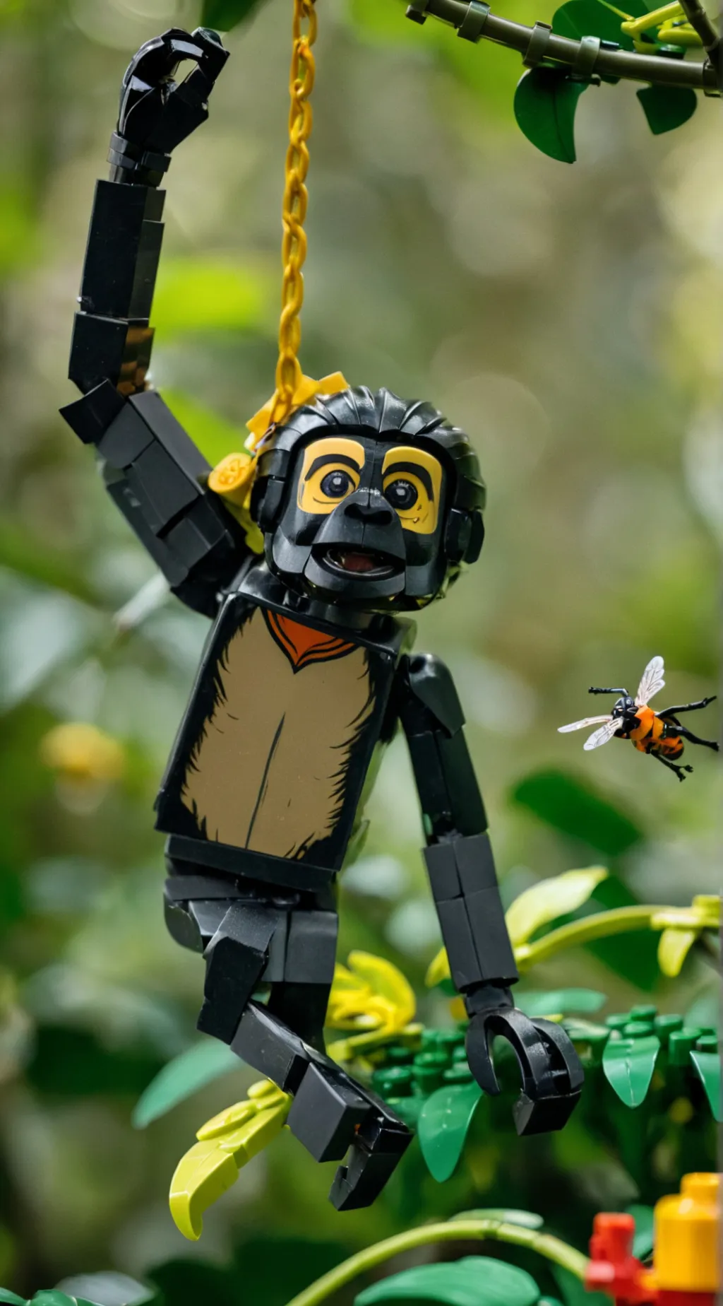 ai character: Lego background