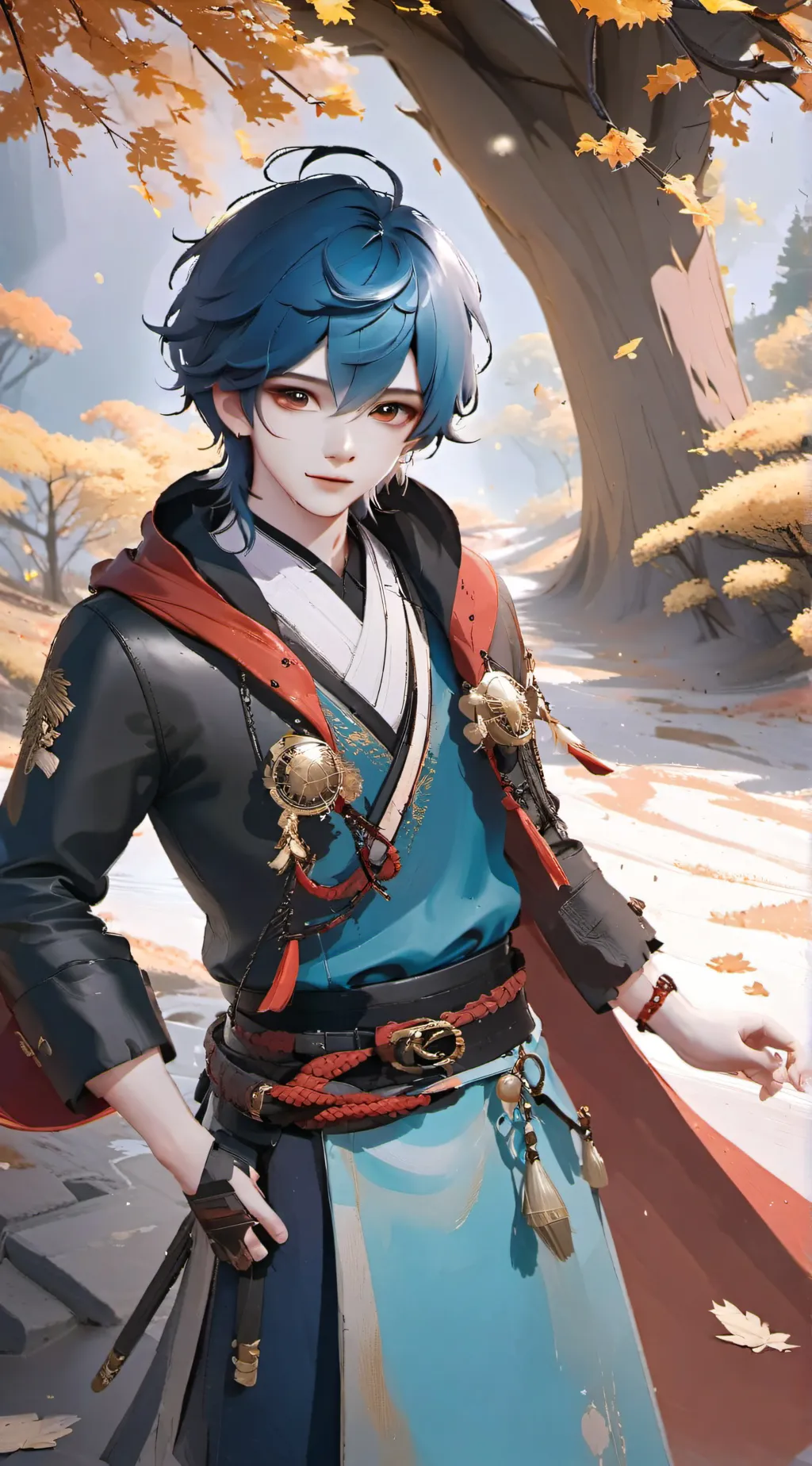 ai character: Evan  background