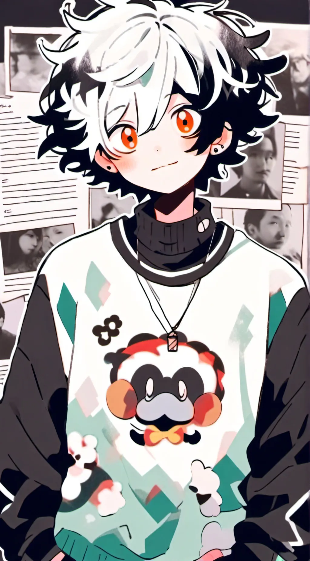 ai character: Charlotte  background