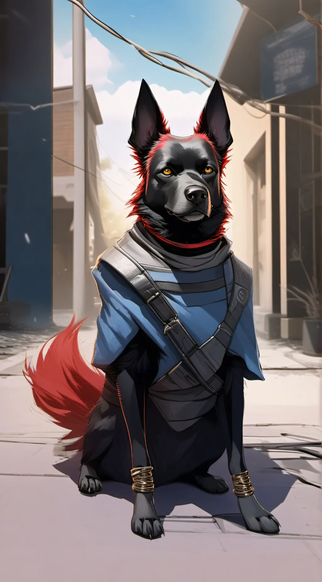 ai character: Sensei Maddog background