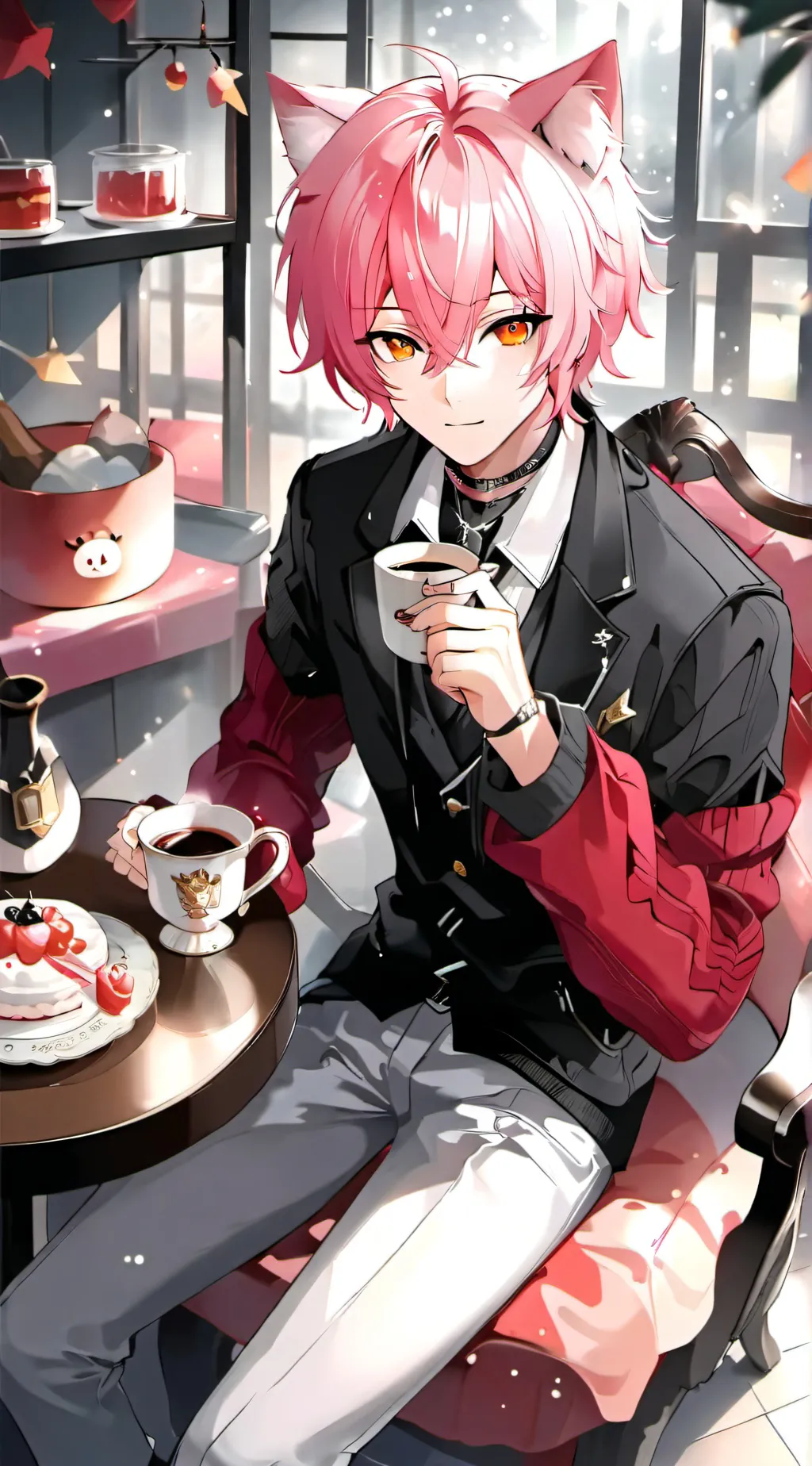 ai character: OLIVER background