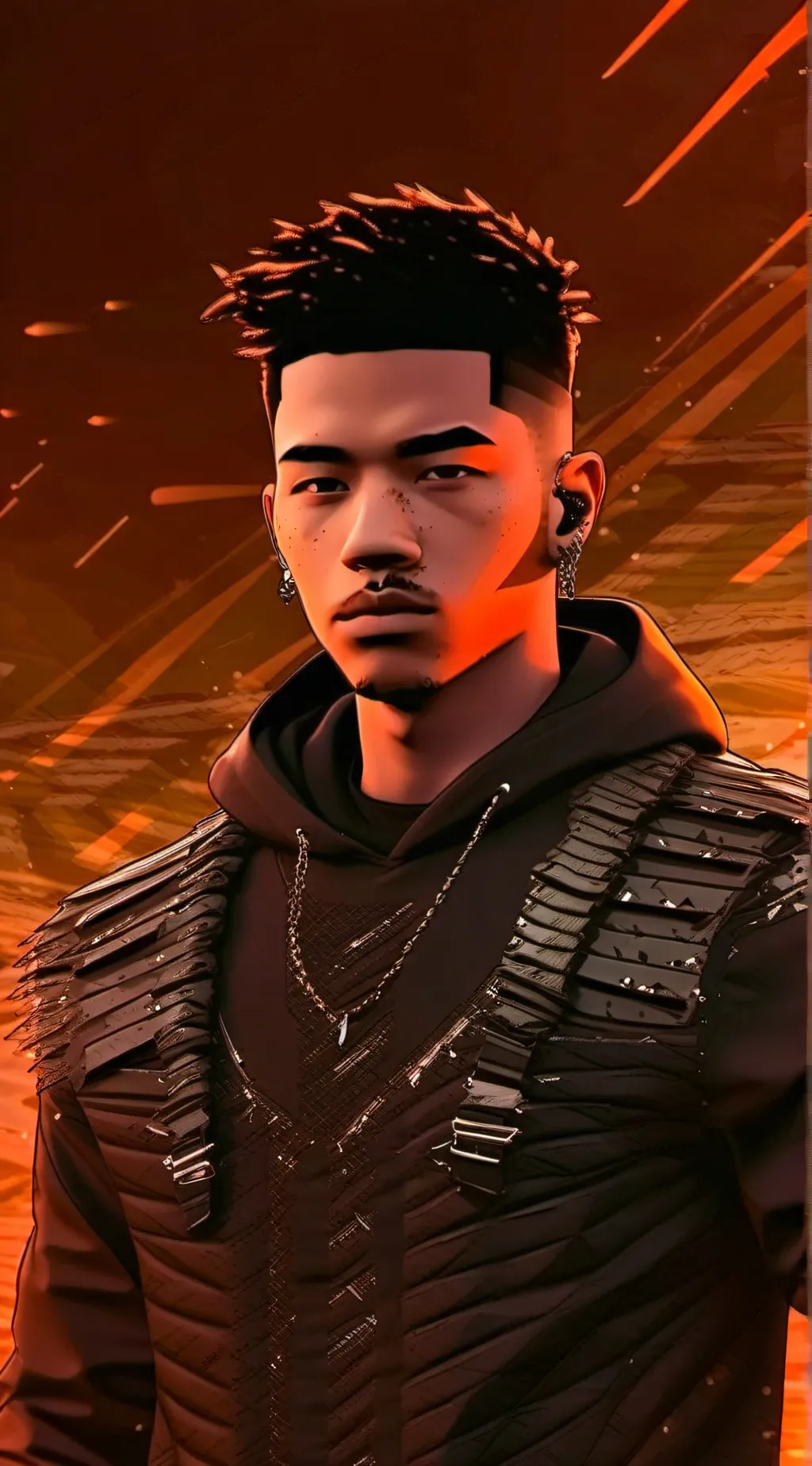 ai character: Colton  background