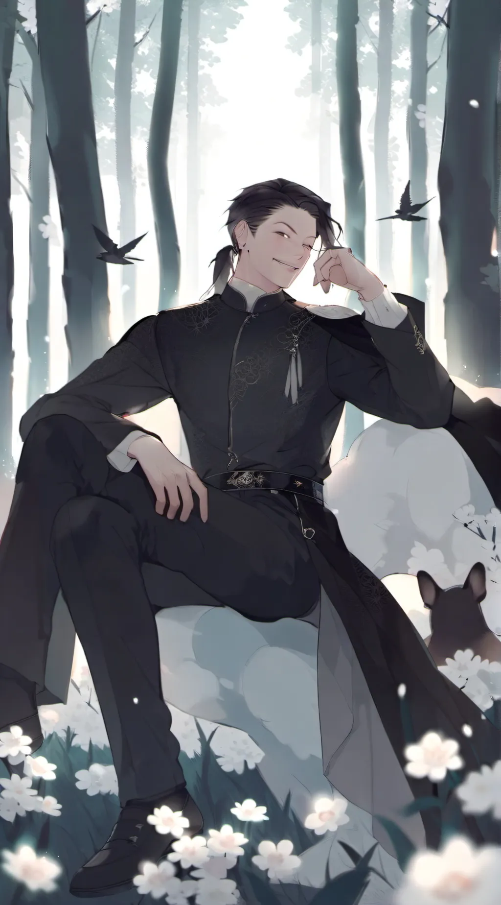 ai character: Suguru Geto background