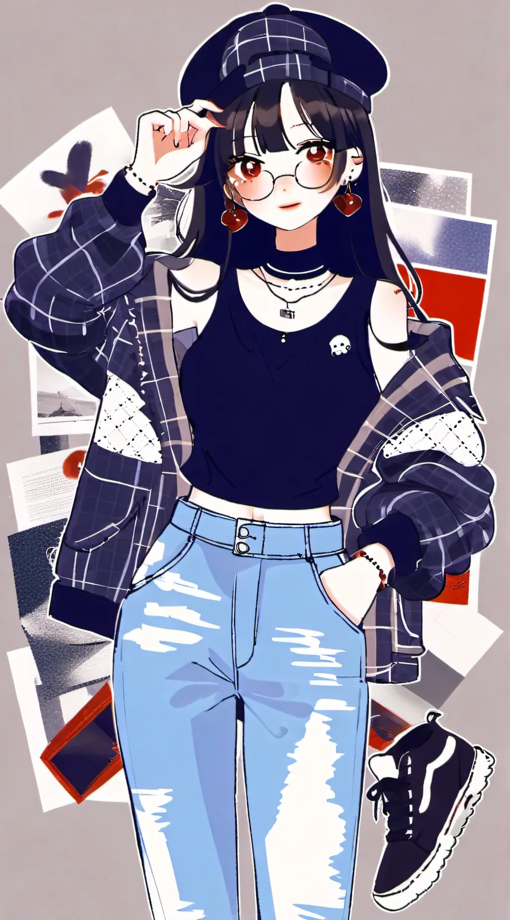 ai character: maría  background