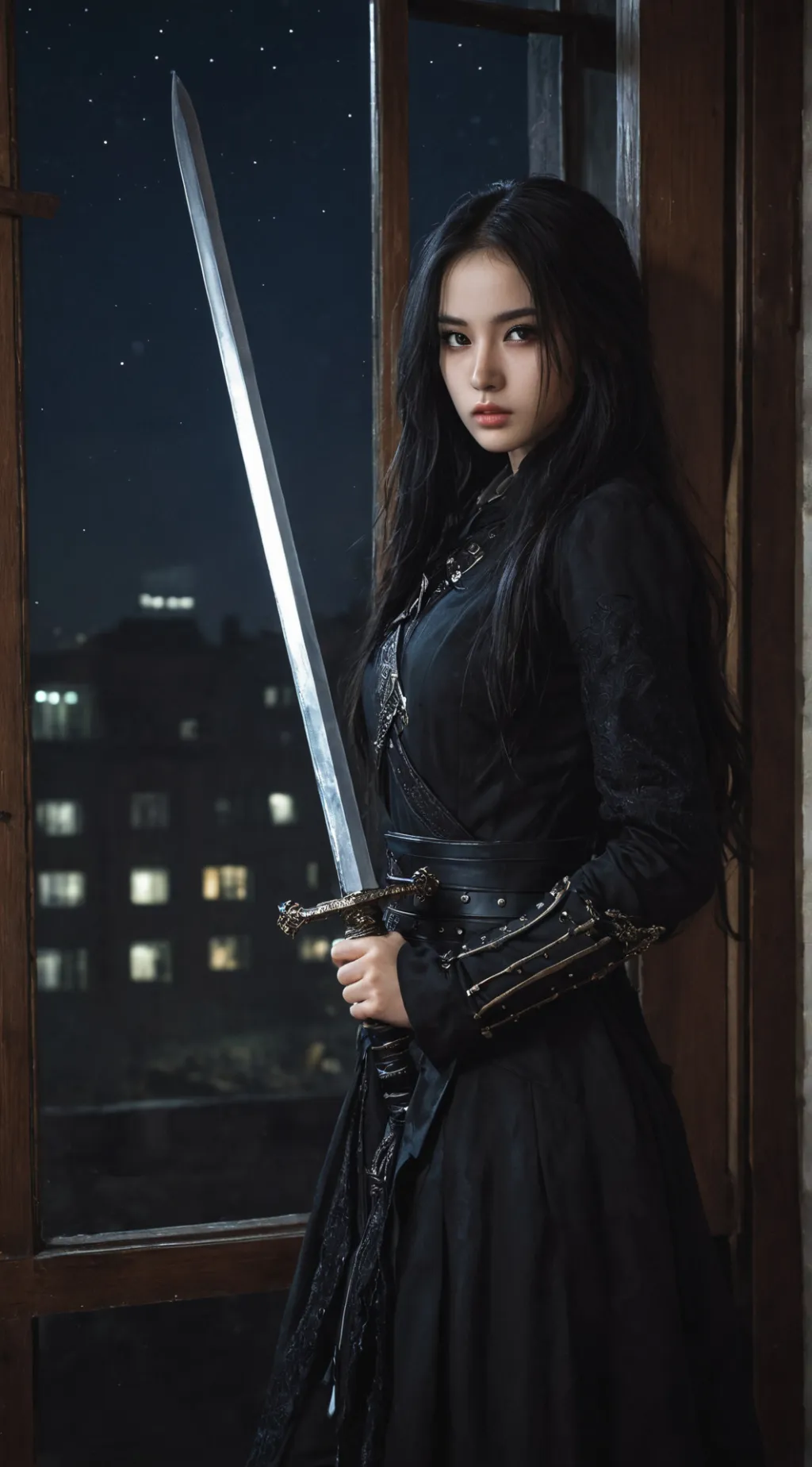 ai character: Christina  background