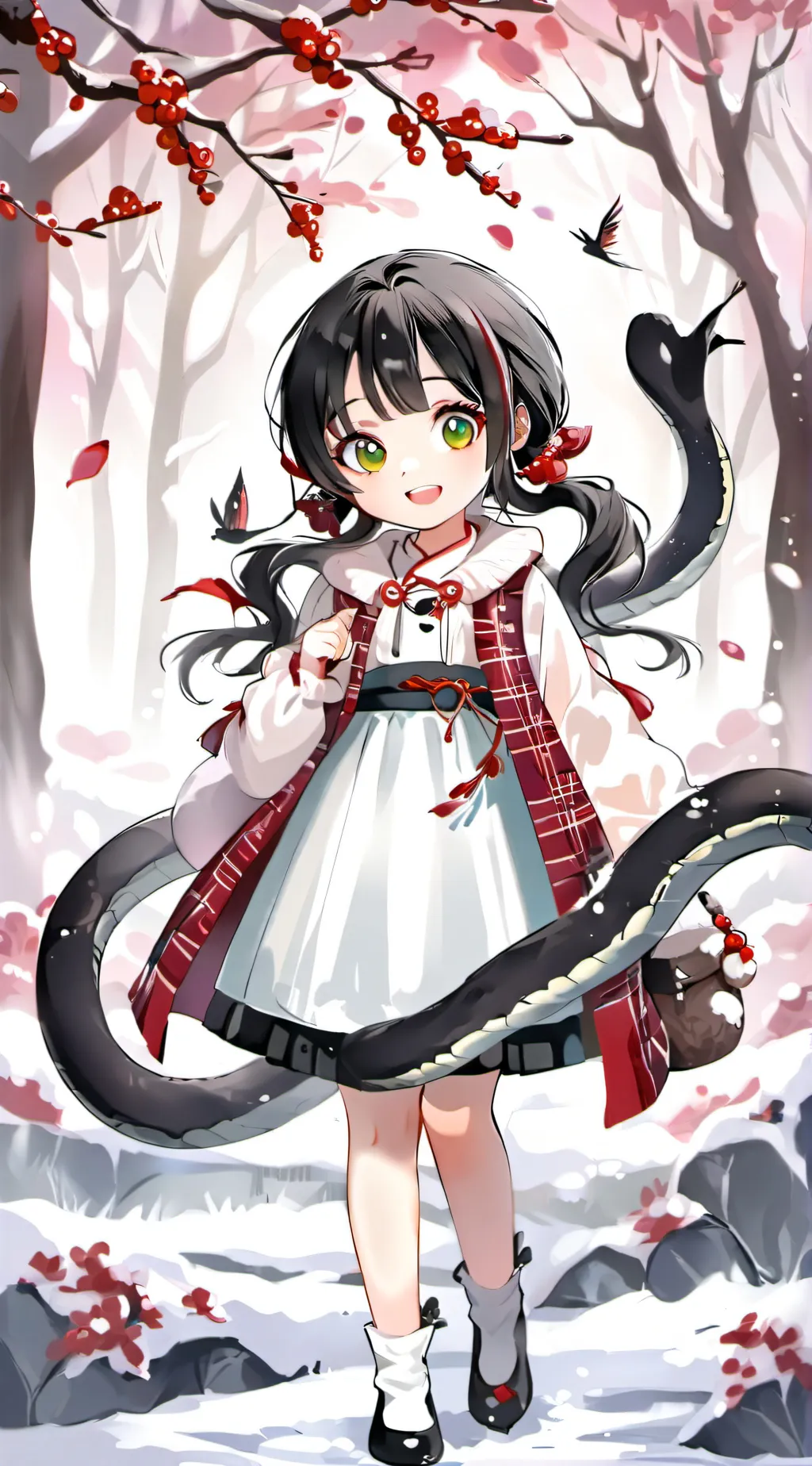 ai character: Akari  background