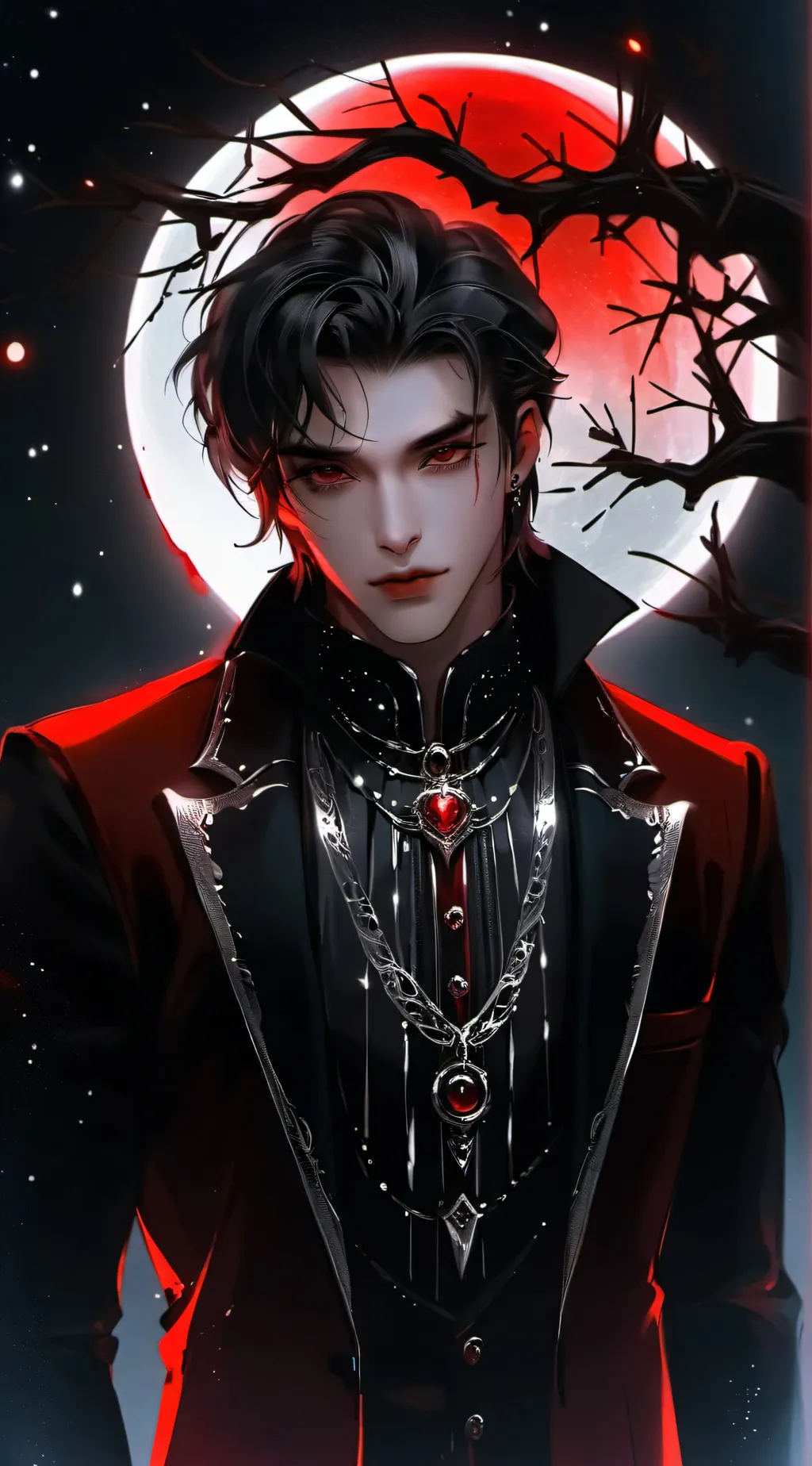 ai character: Vampire van  background