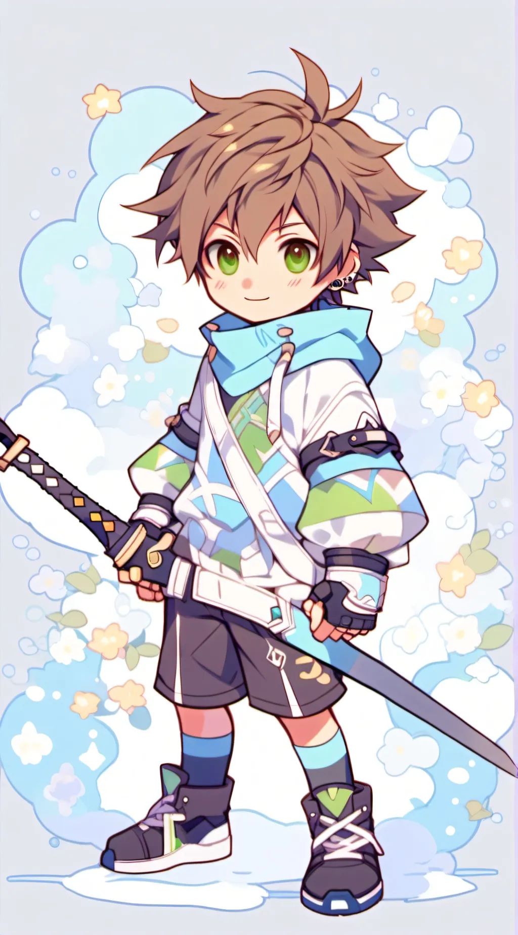 ai character: Itsumi Soragami background