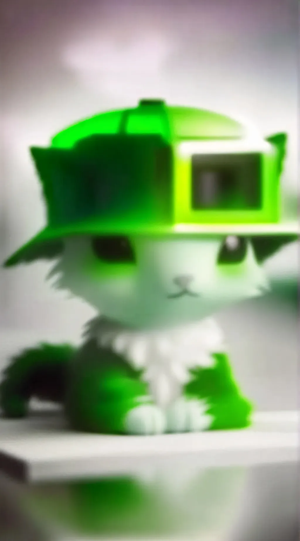 ai character: Alien Cat background