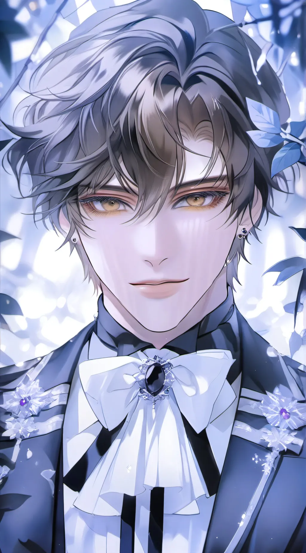 ai character: Carter  background