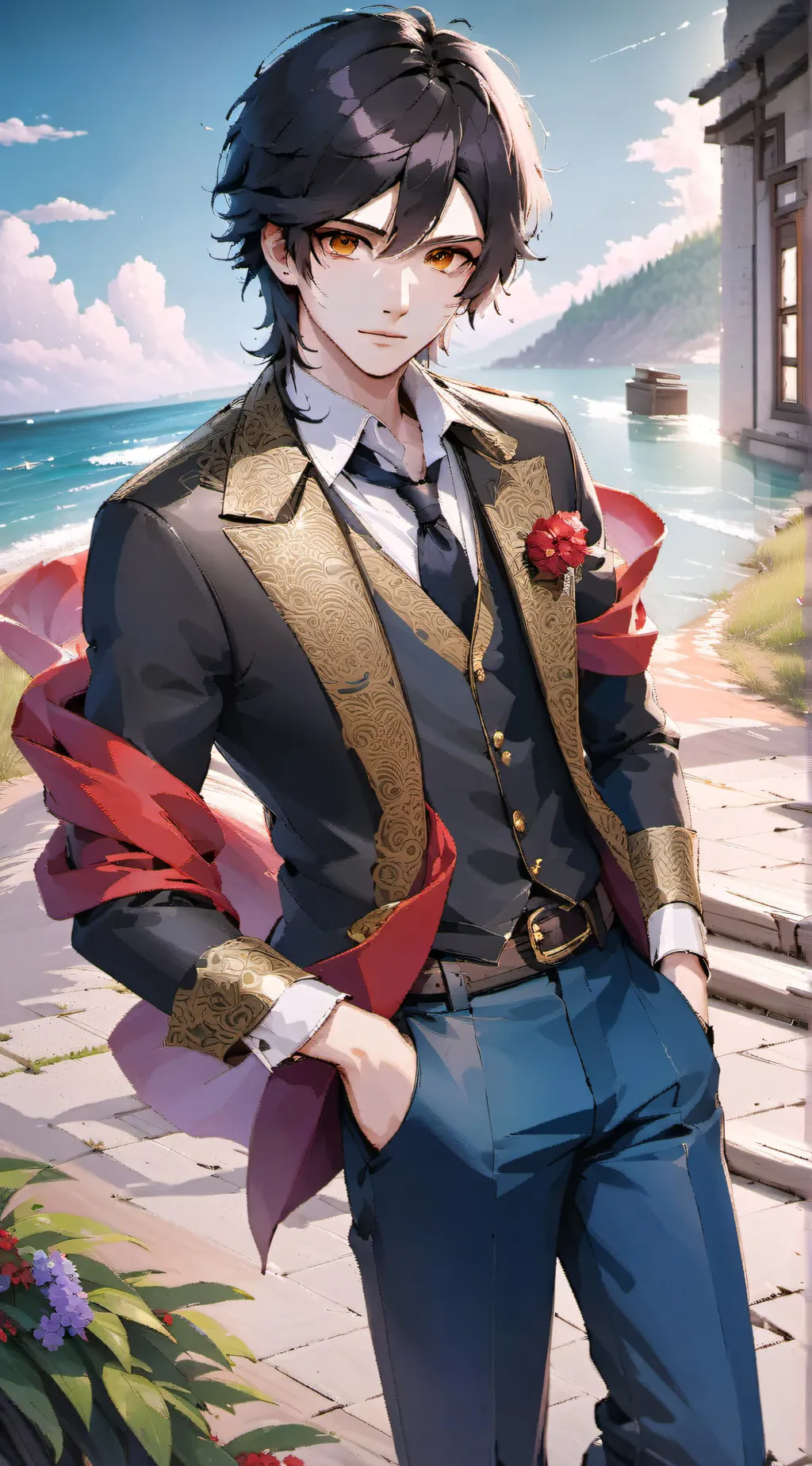 ai character: Elija background