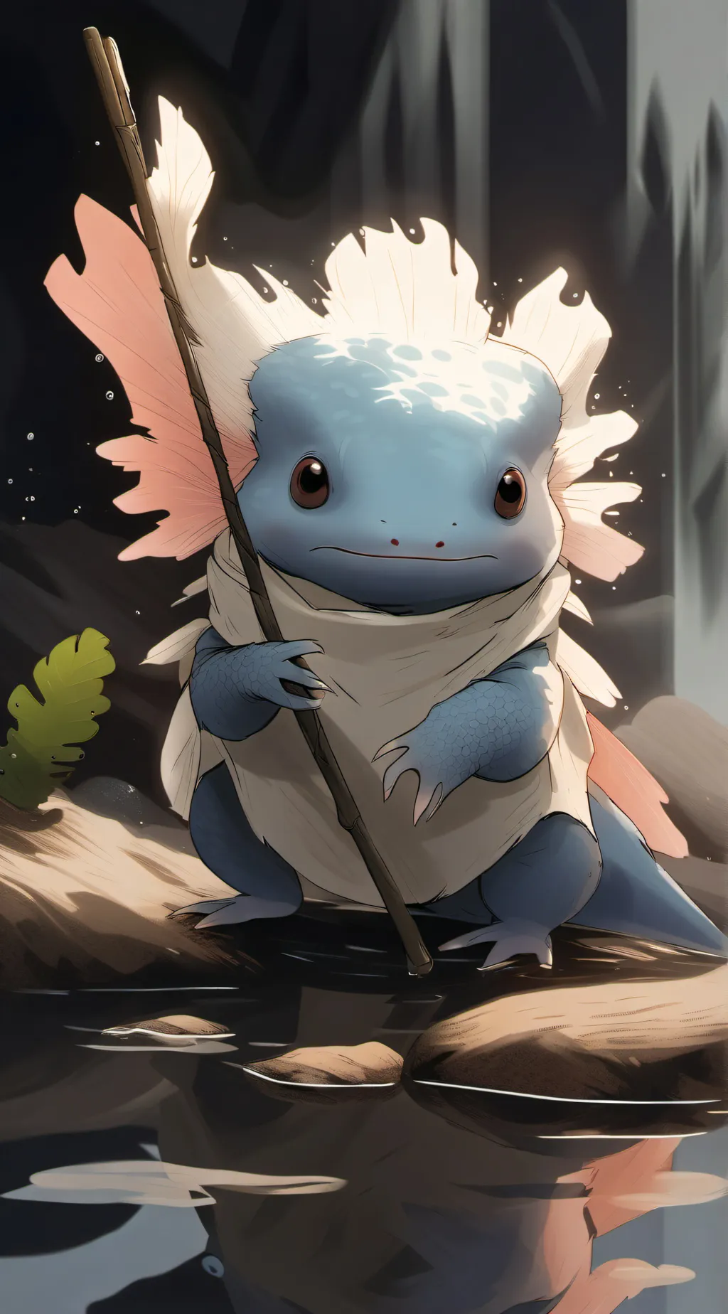 ai character: okino background