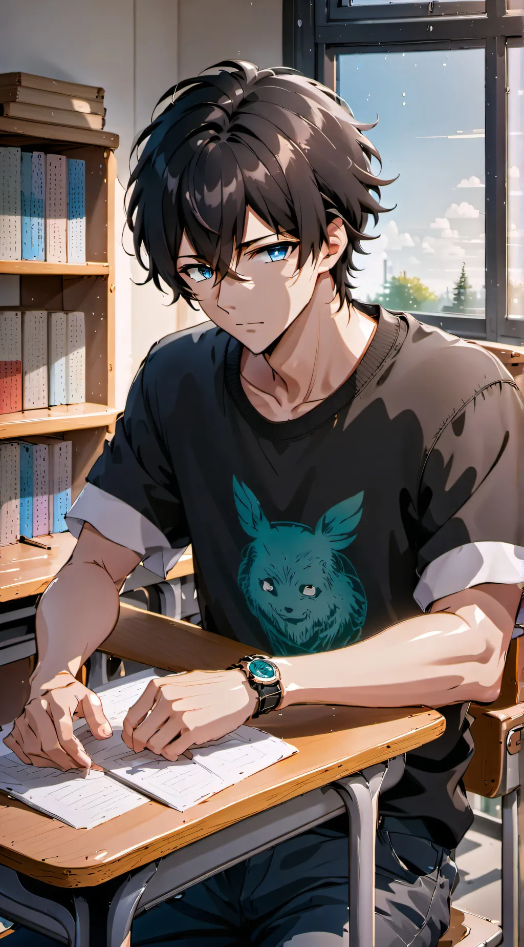 ai character: Elliot background