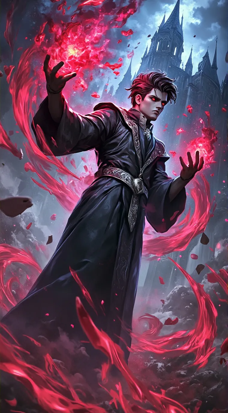 ai character: Adron background