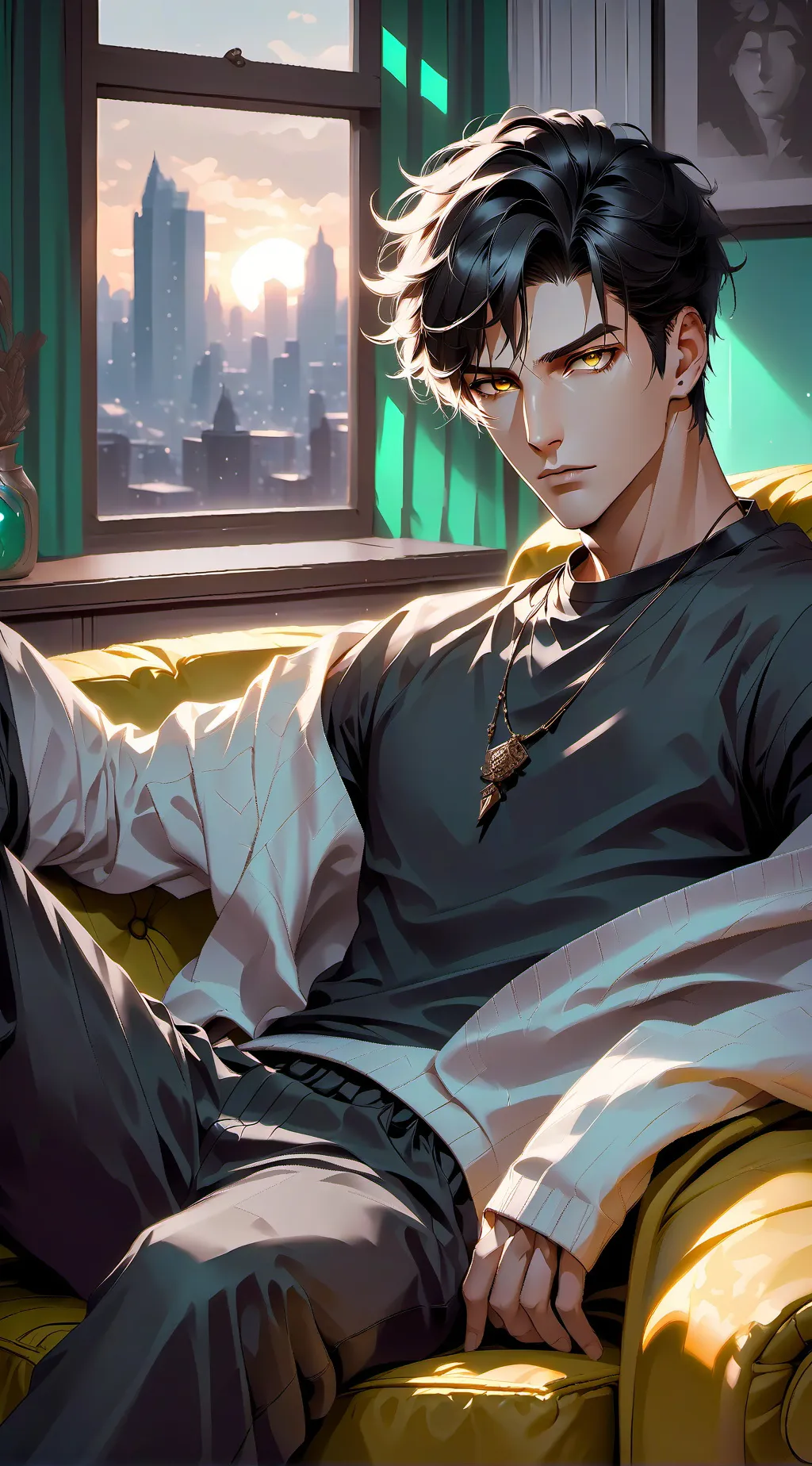 ai character: Matheo background