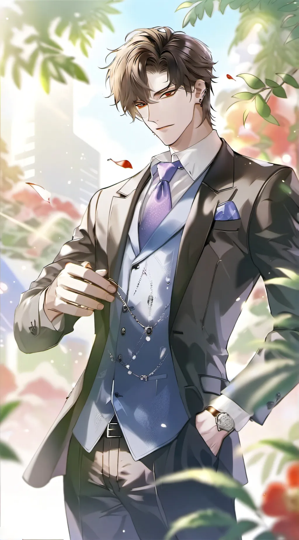 ai character: Zack Montefalco  background