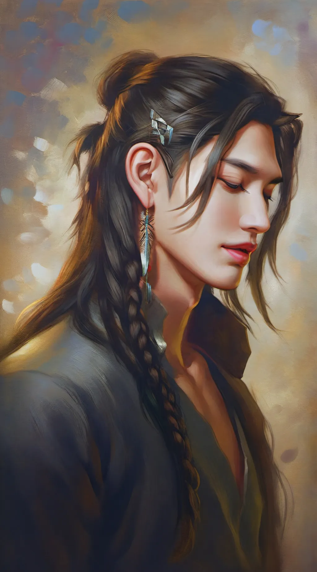 ai character: Akiyama  Toyotomi background