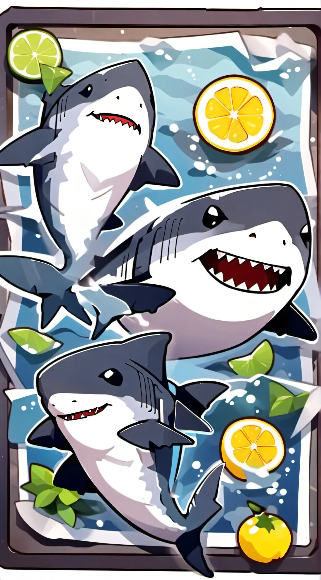 ai character: sharks background
