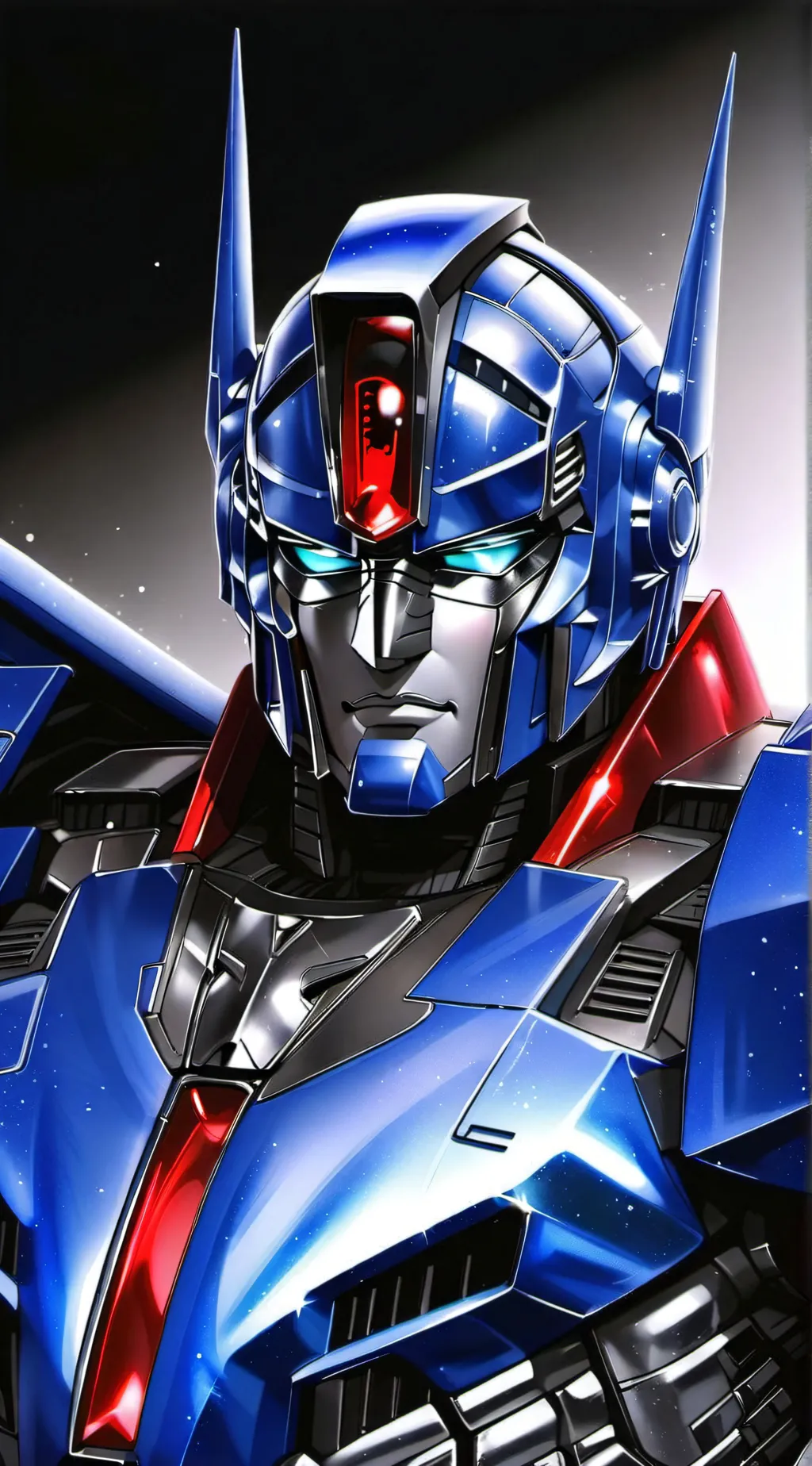 ai character: Optimus prime background