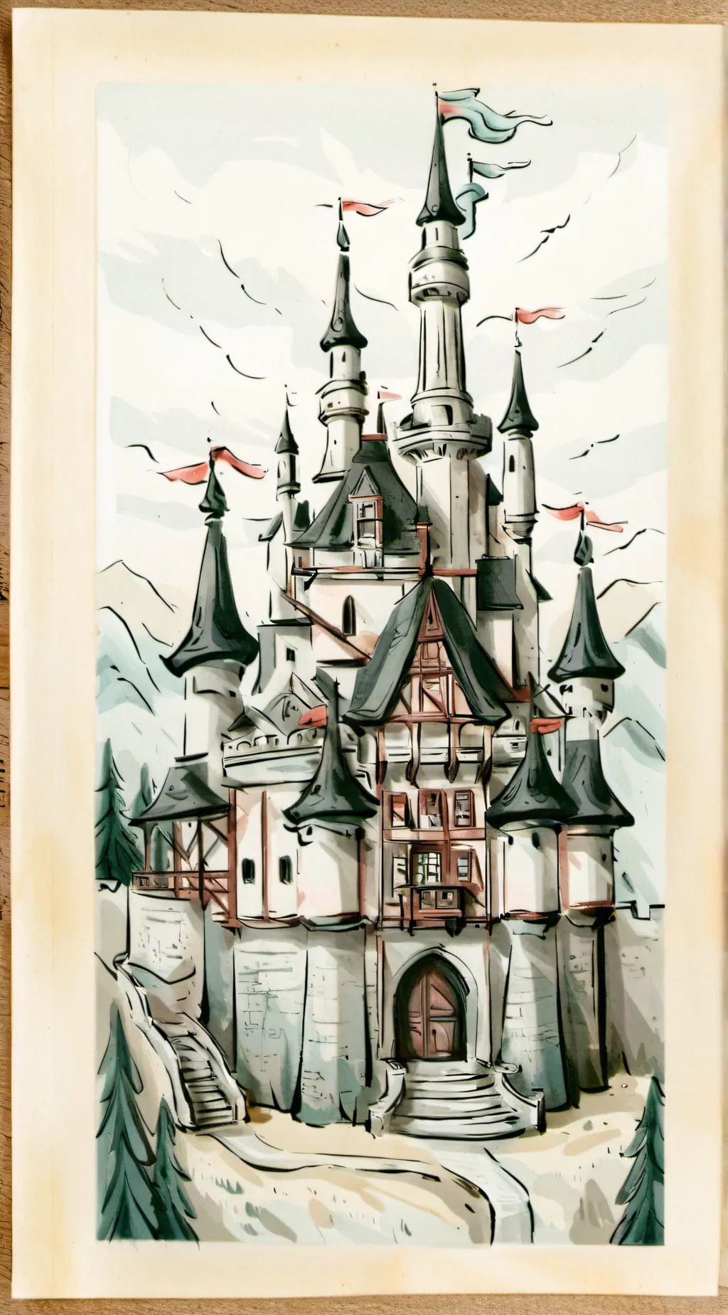 ai character: you're own fantasy background