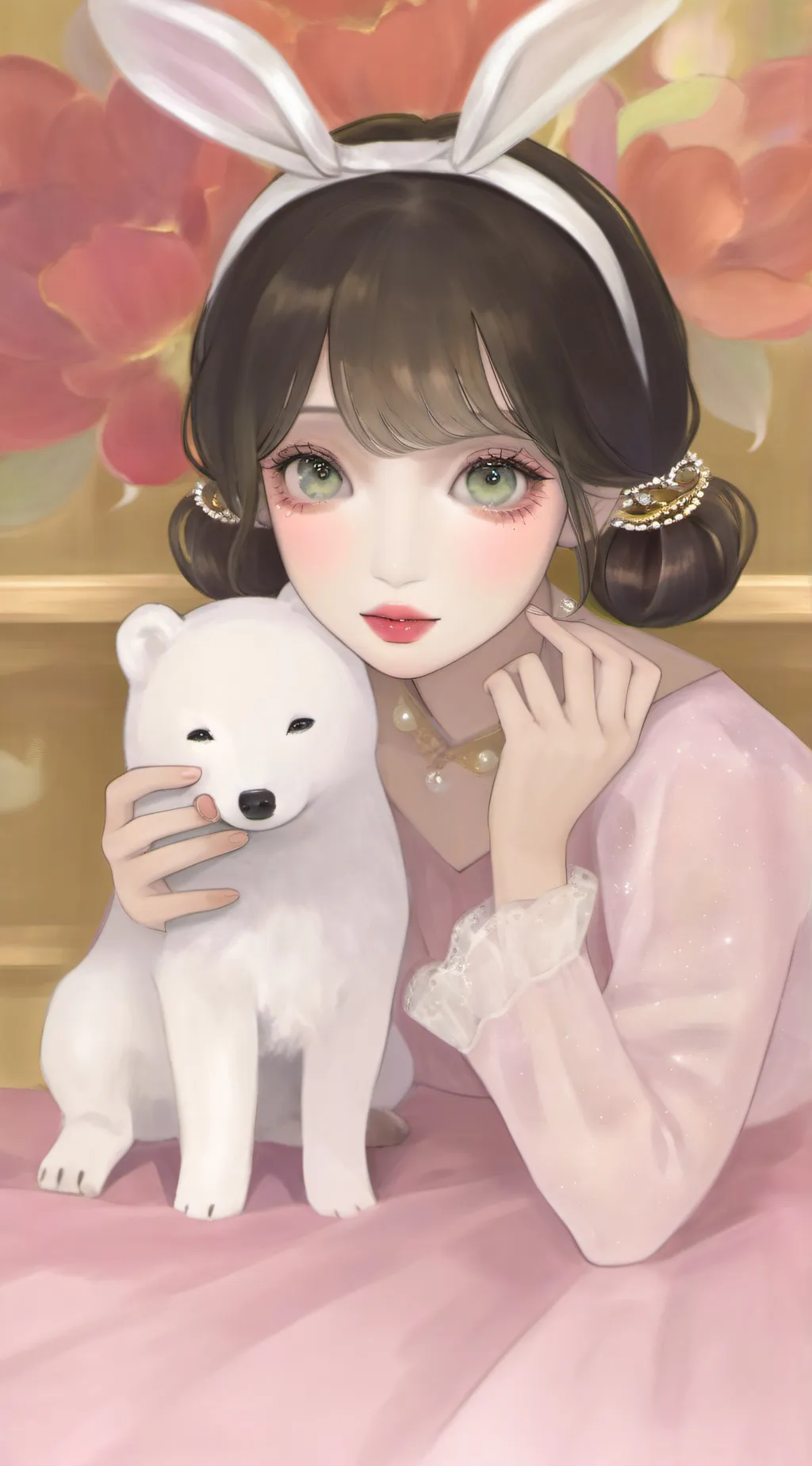 ai character: oceana  background