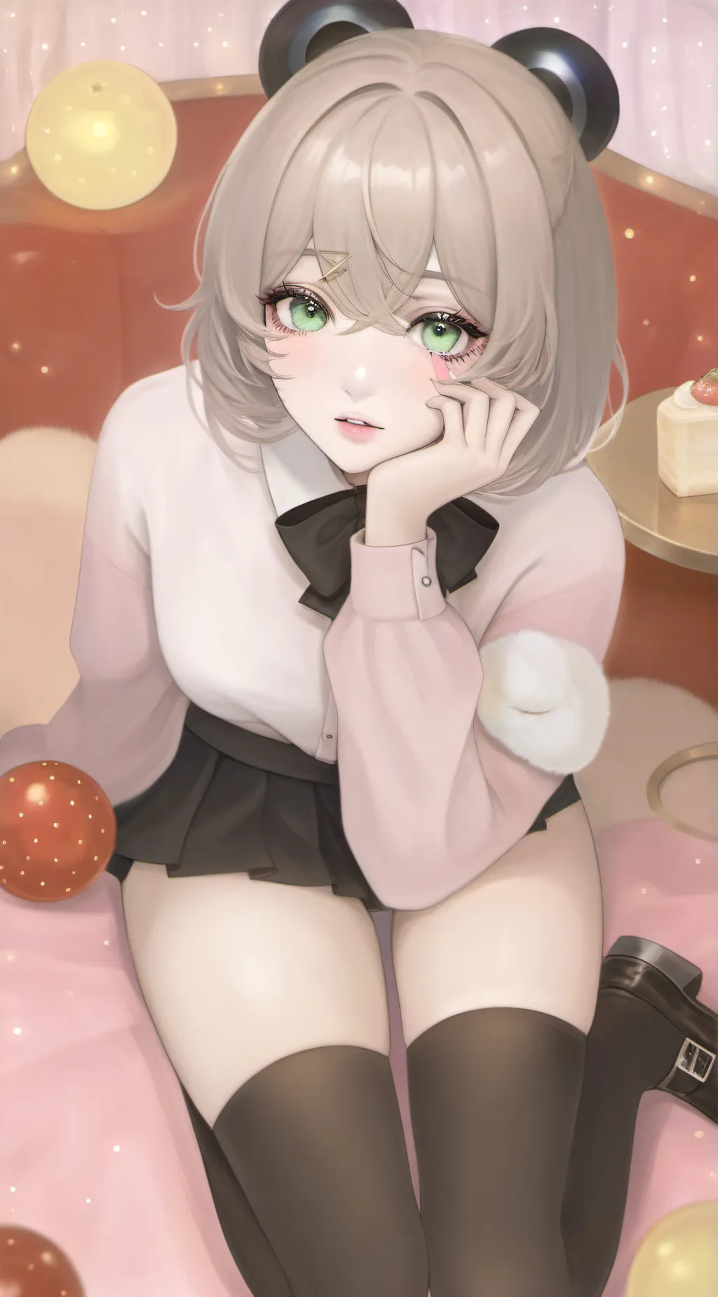 ai character: Amma 💀 background