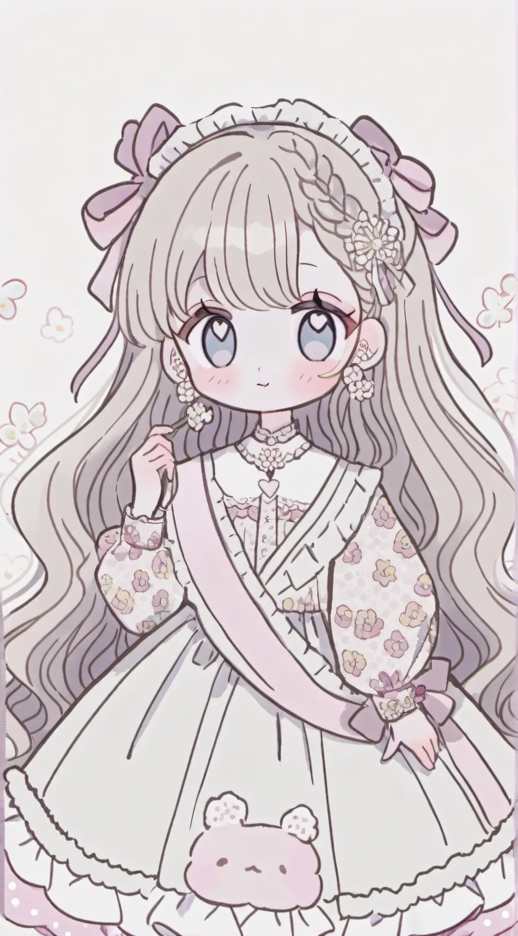 ai character: MHA heart attack background