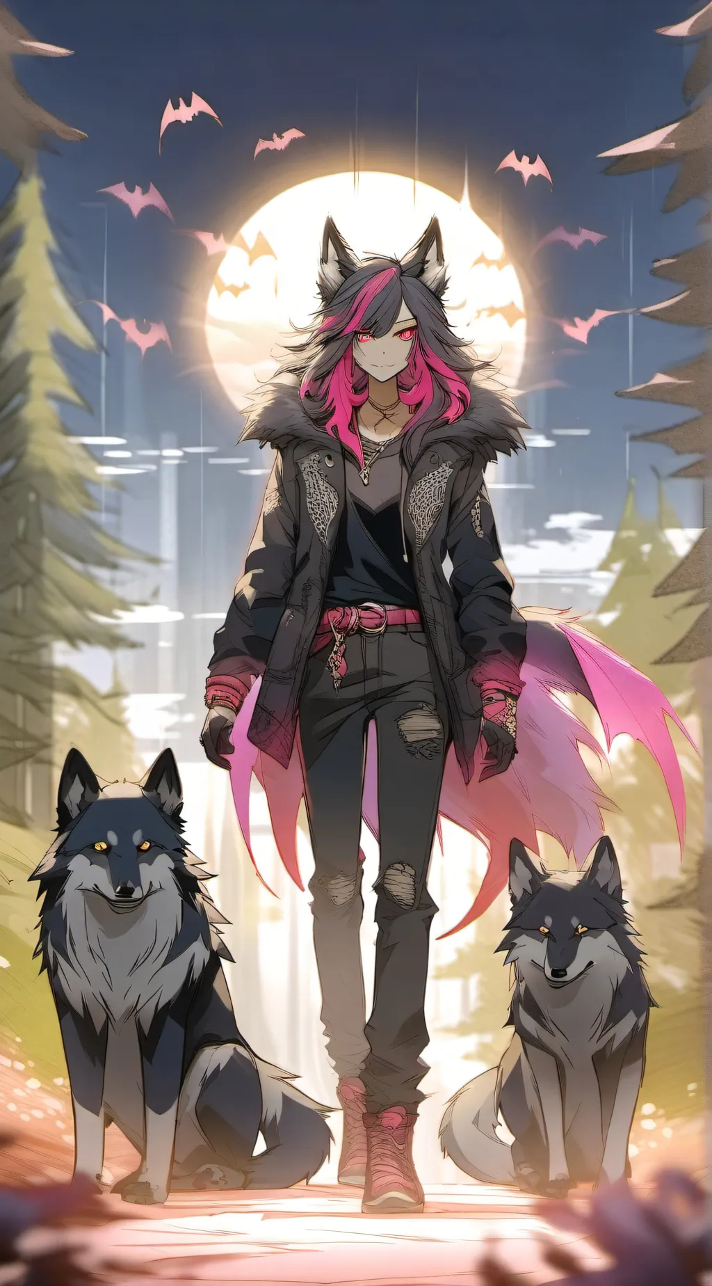 ai character: 🌒Discord & Chaos🌘 background