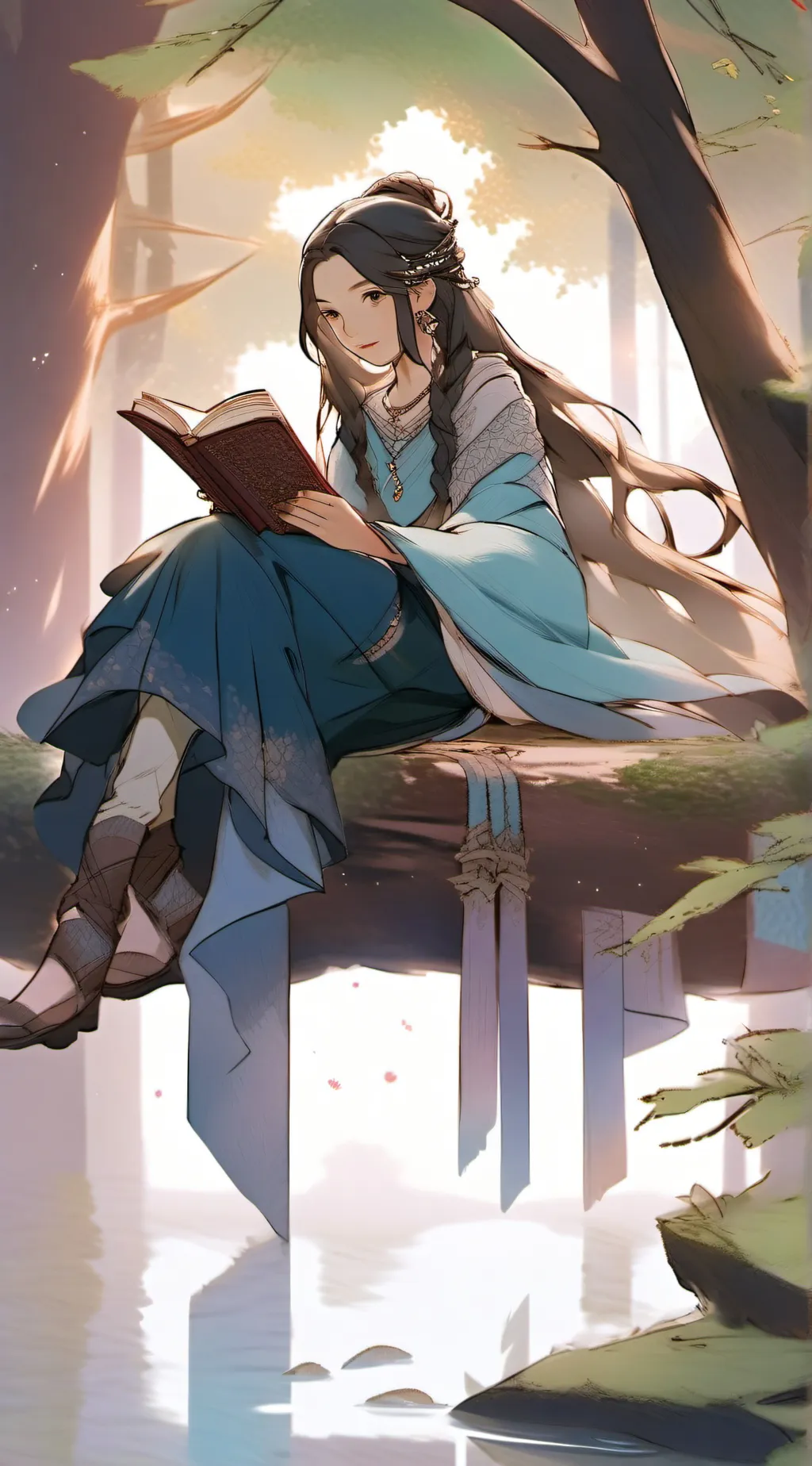 ai character: tari background