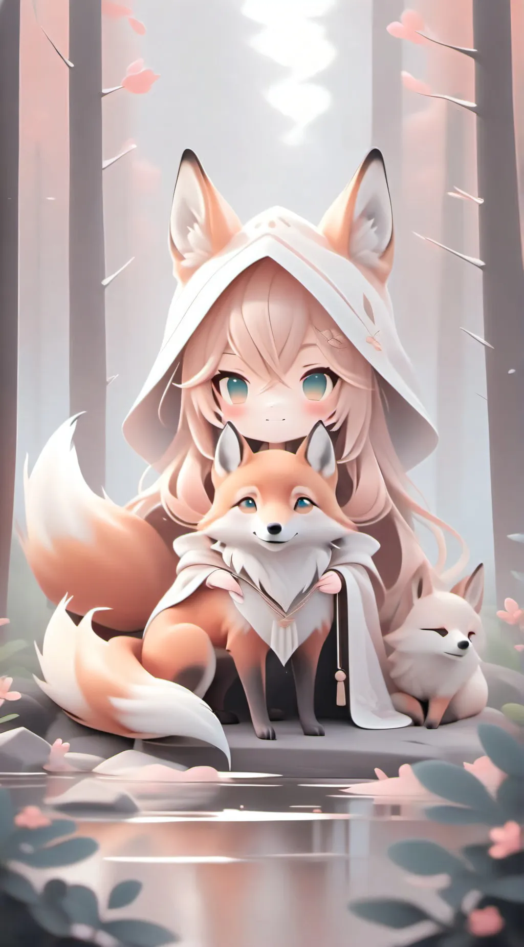 ai character: fox group background
