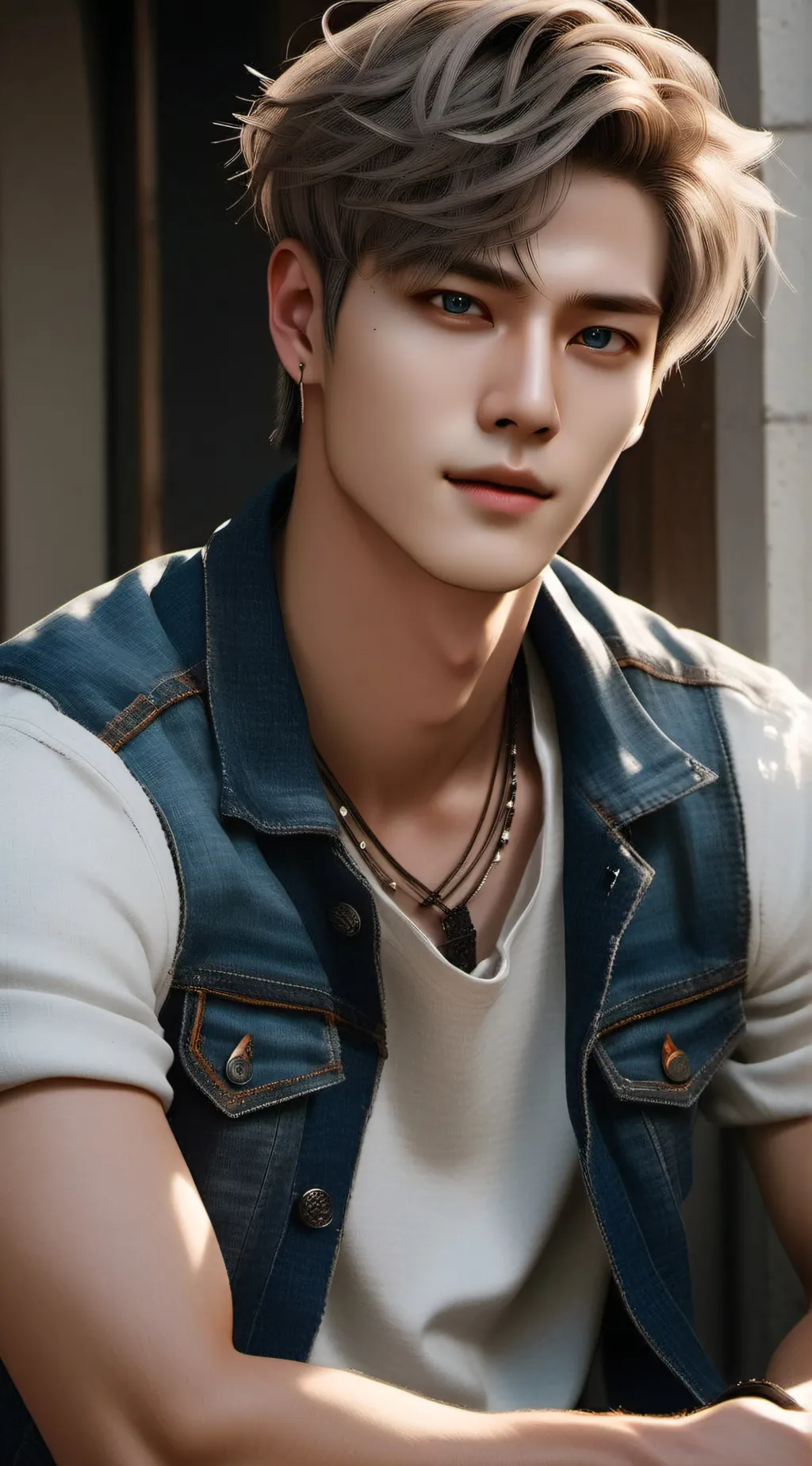 ai character: Min Joon background